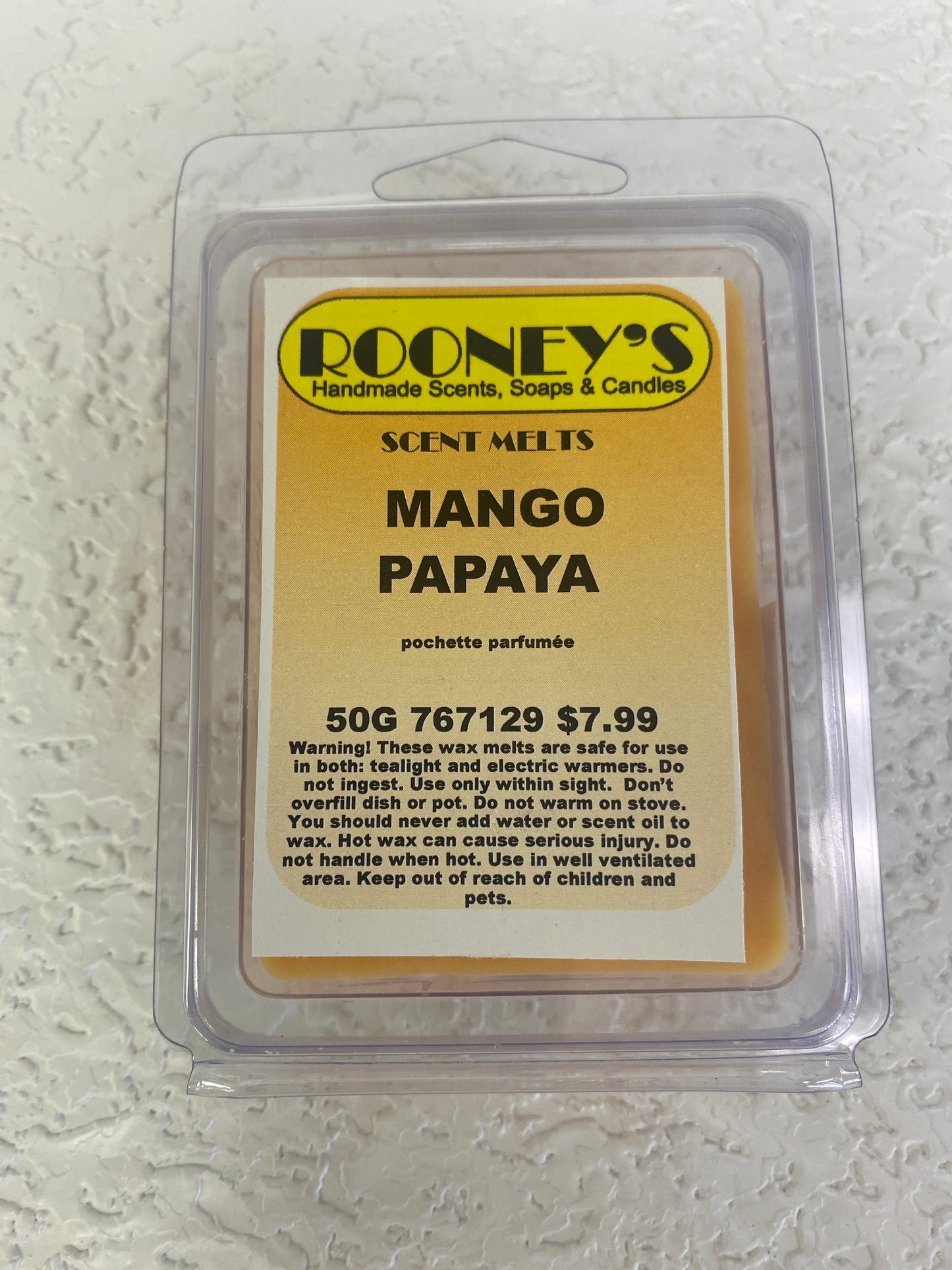MANGO PAPAYA SCENT MELT