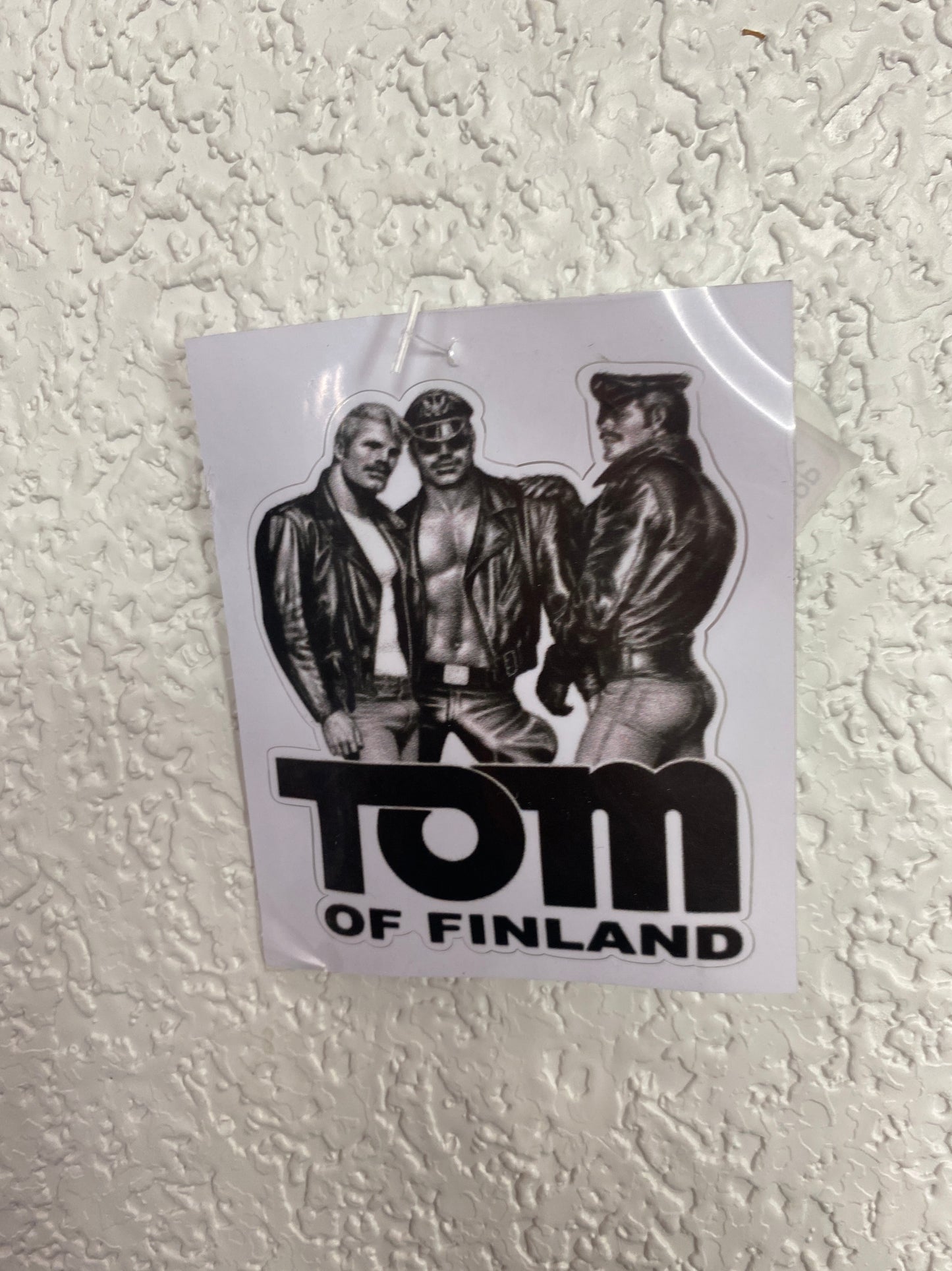 TOM OF FINLAND VINYL STICKER