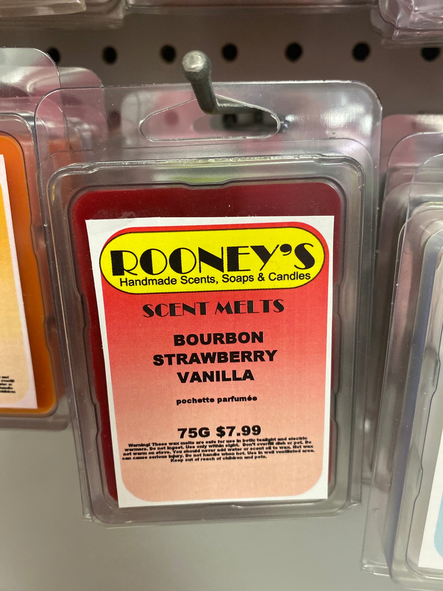 BOURBON STRAWBERRY VANILLA SCENT MELTS