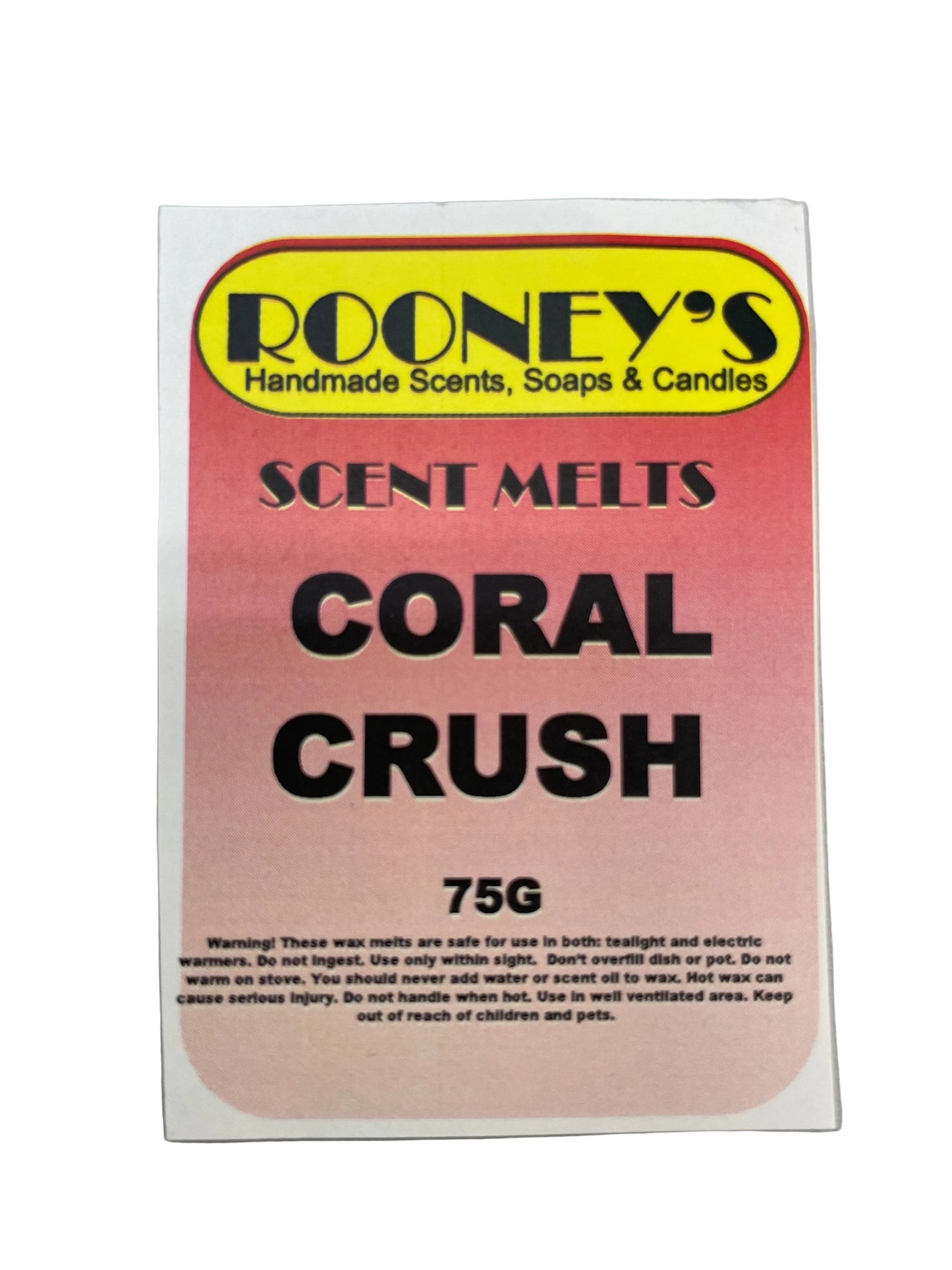 SCENT MELTS CORAL CRUSH