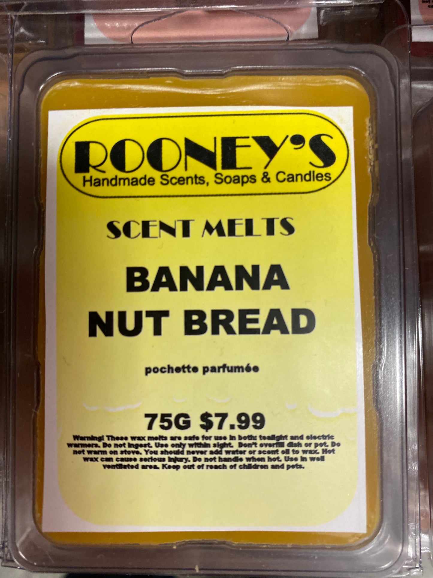 BANANA NUT BREAD SCENT MELT