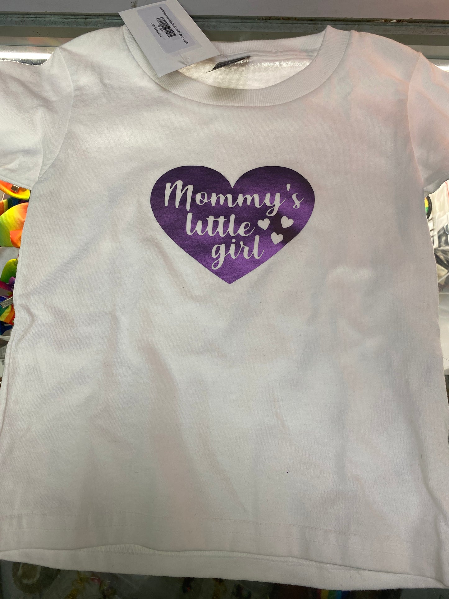 WHITE MOMMYS LITTLE GIRL TODDLER SZ 3T
