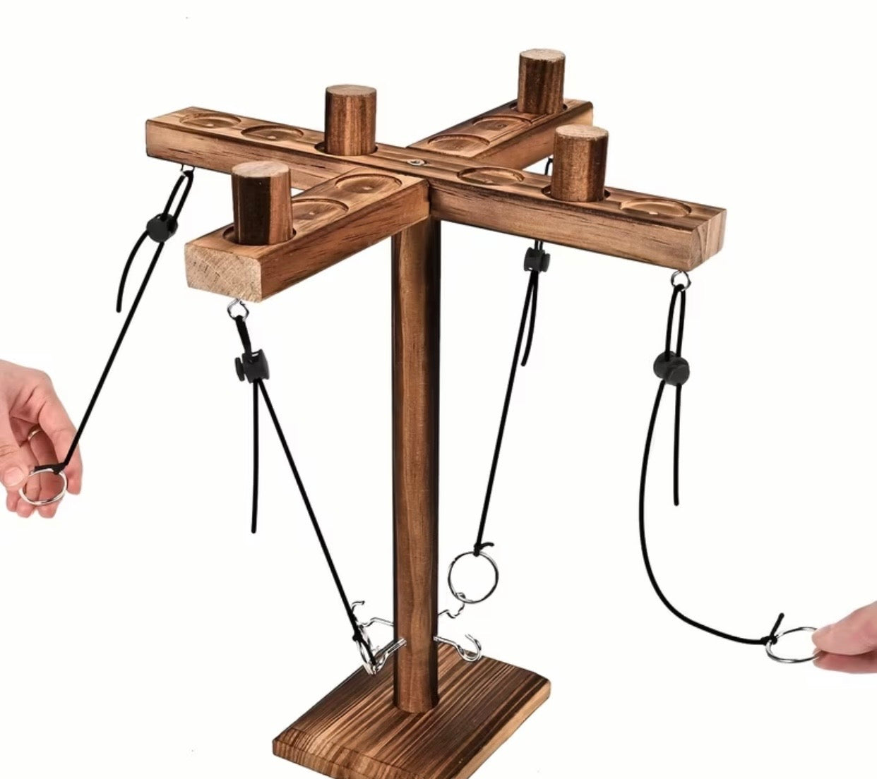 4 PLAYER RING TOSS GAME