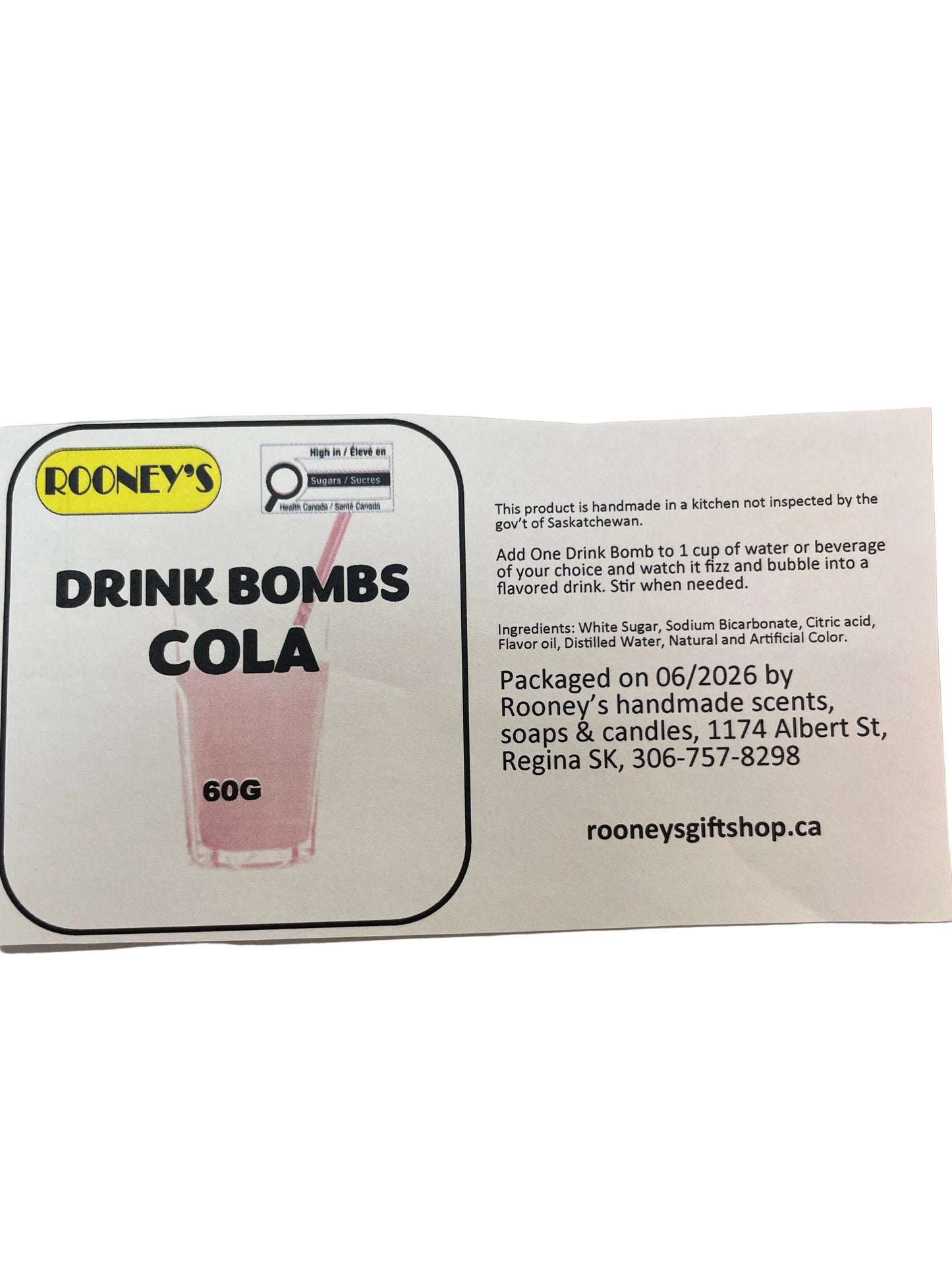 DRINK BOMB COLA 2 PACK