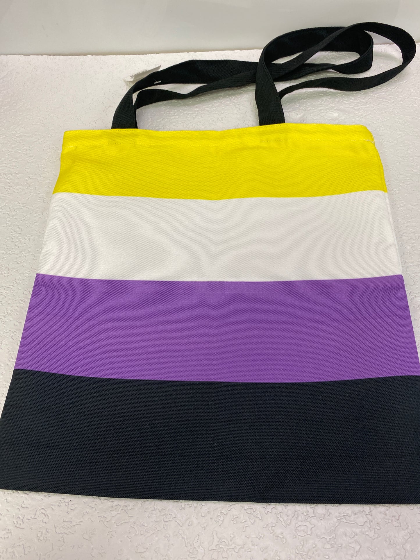 NON BINARY PRIDE SHOPPING BAG