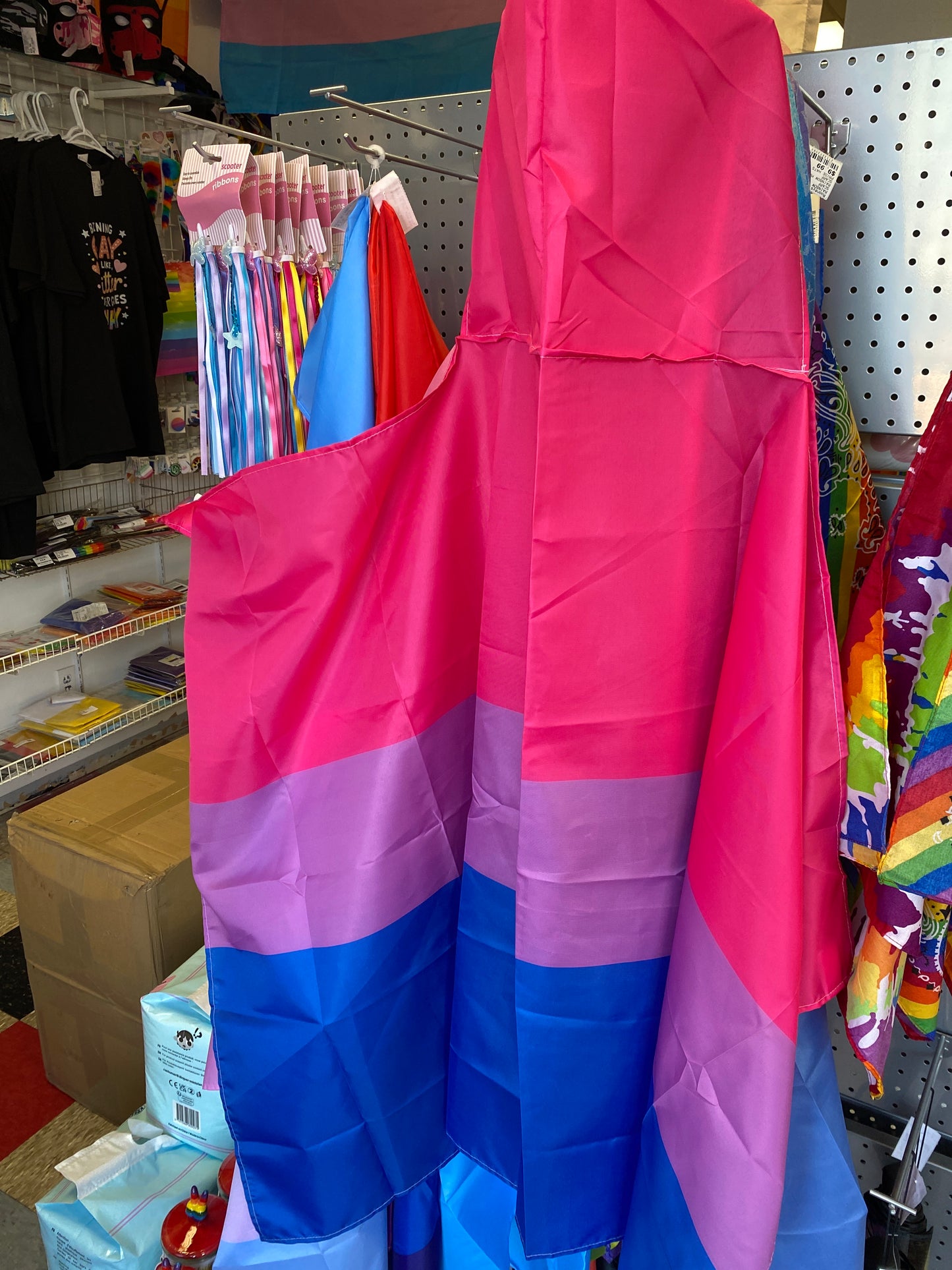 90X150CM CAPE BI SEXUAL PRIDE