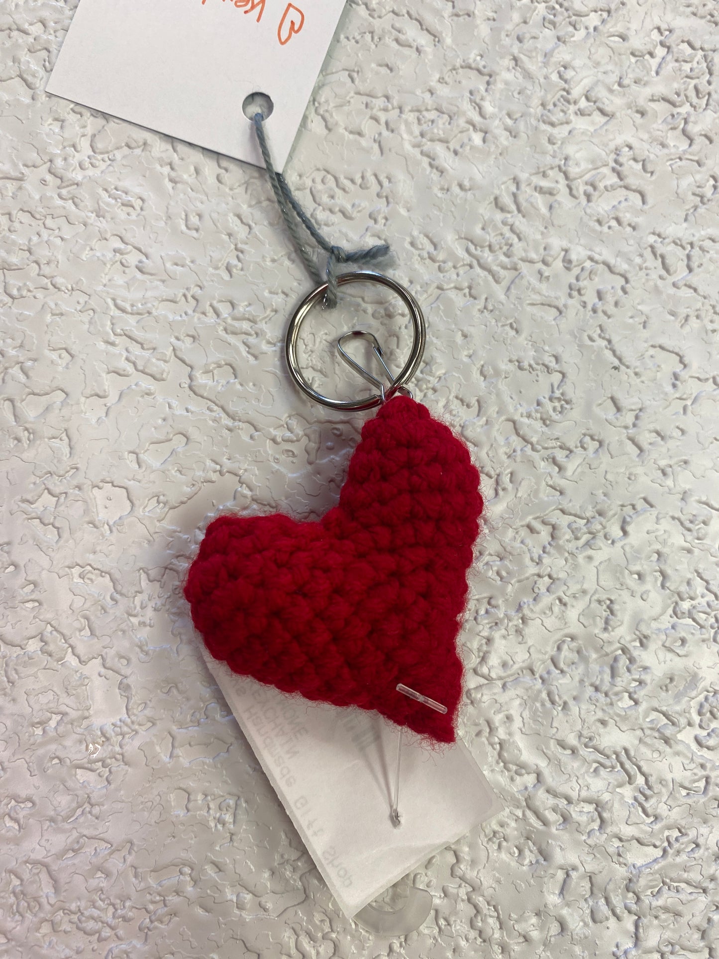 RED HEART KEYCHAIN