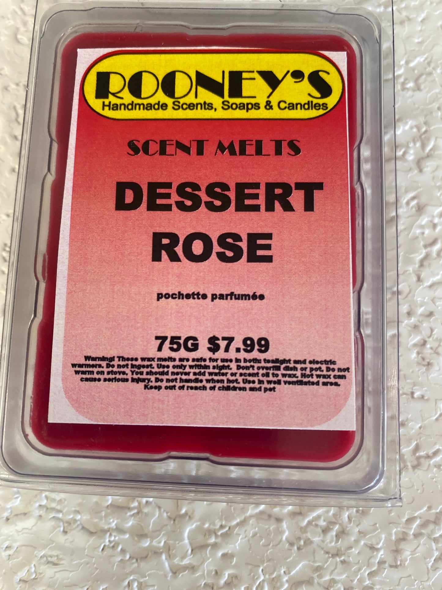 DESSERT ROSE SCENT MELTS