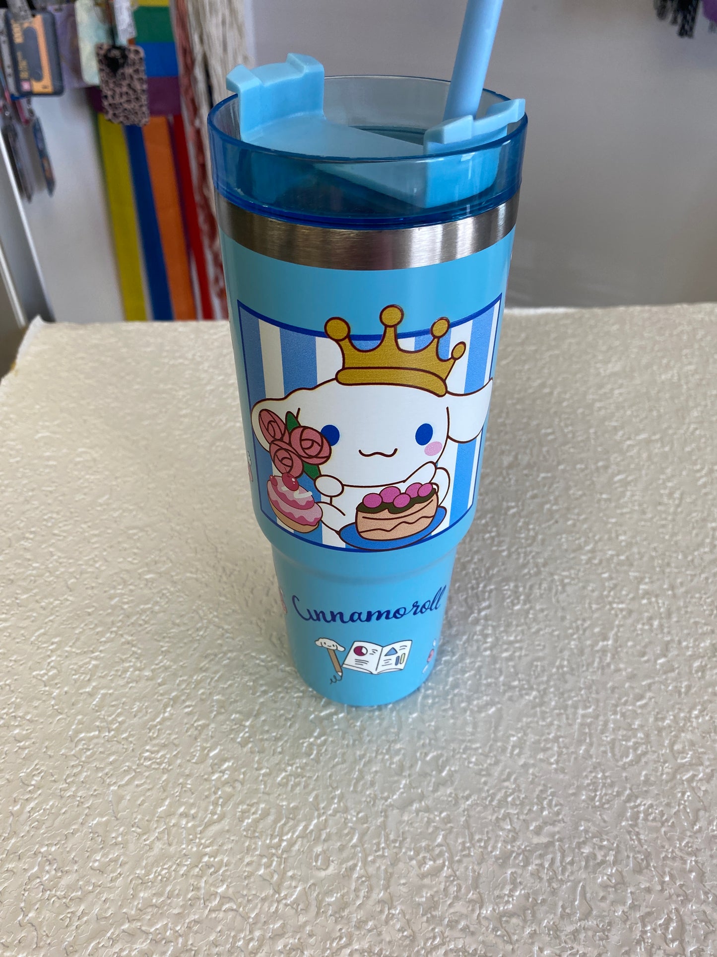 SANRIO HELLO KITTY BLUE 30OZ BOTTLE
