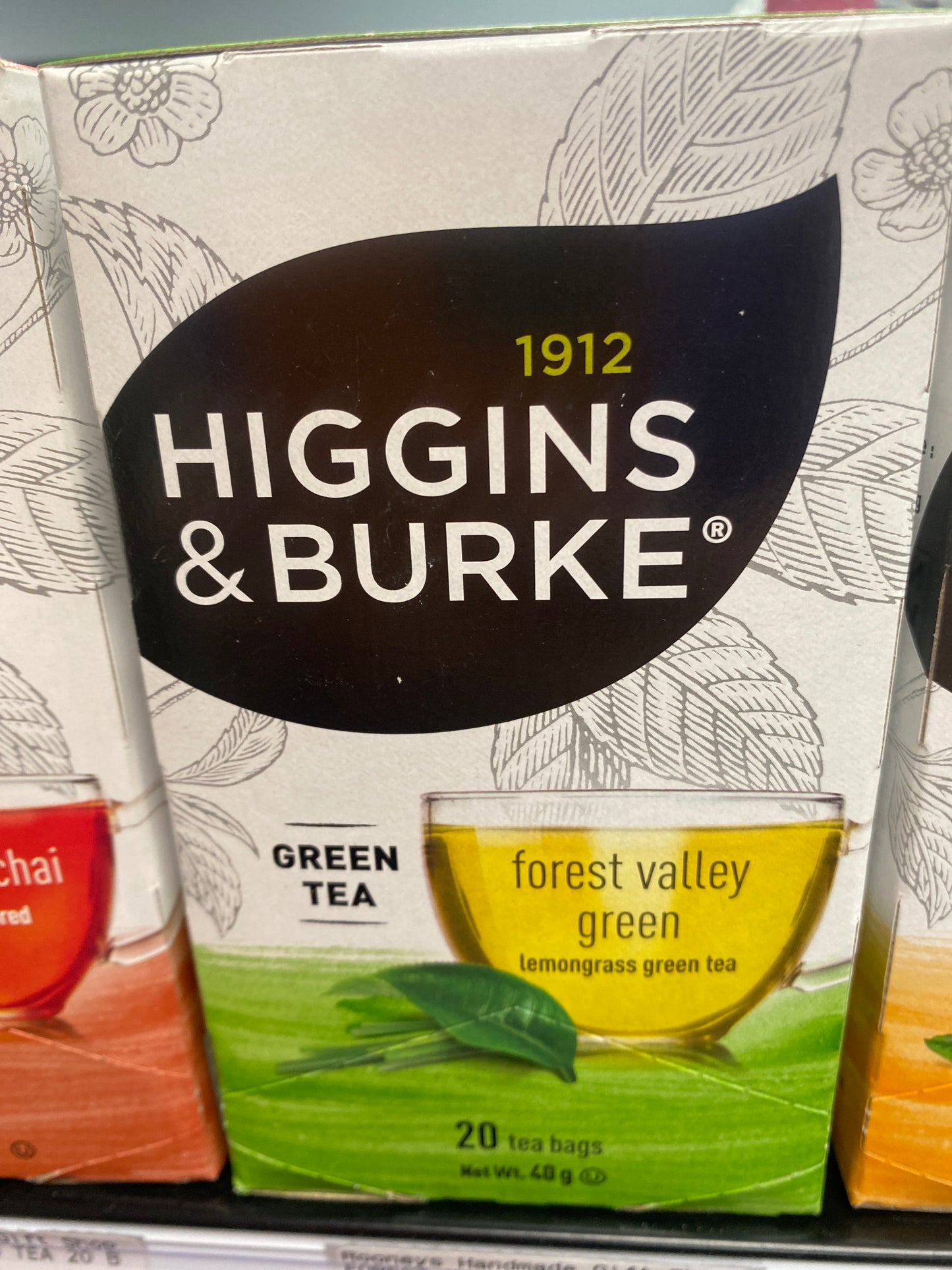 FOREST VALLEY GREEN H&B TEA 20 BAGS