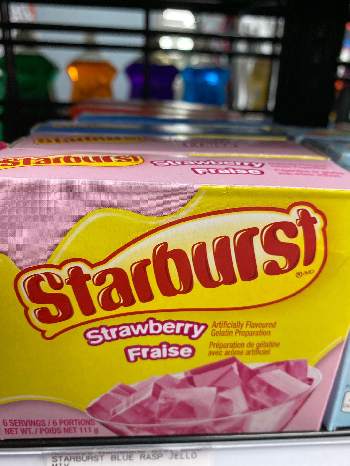 STARBURST STRAWBERRY JELLO MIX