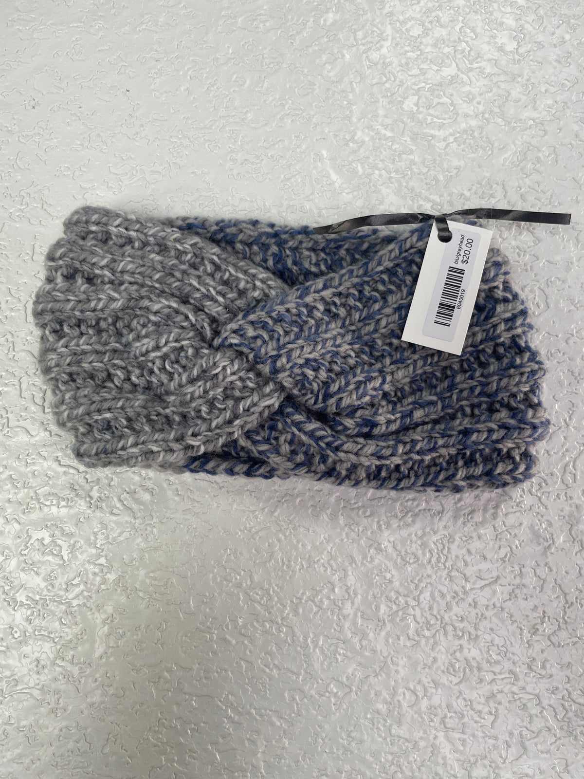 HEAD BAND BLUE GREY