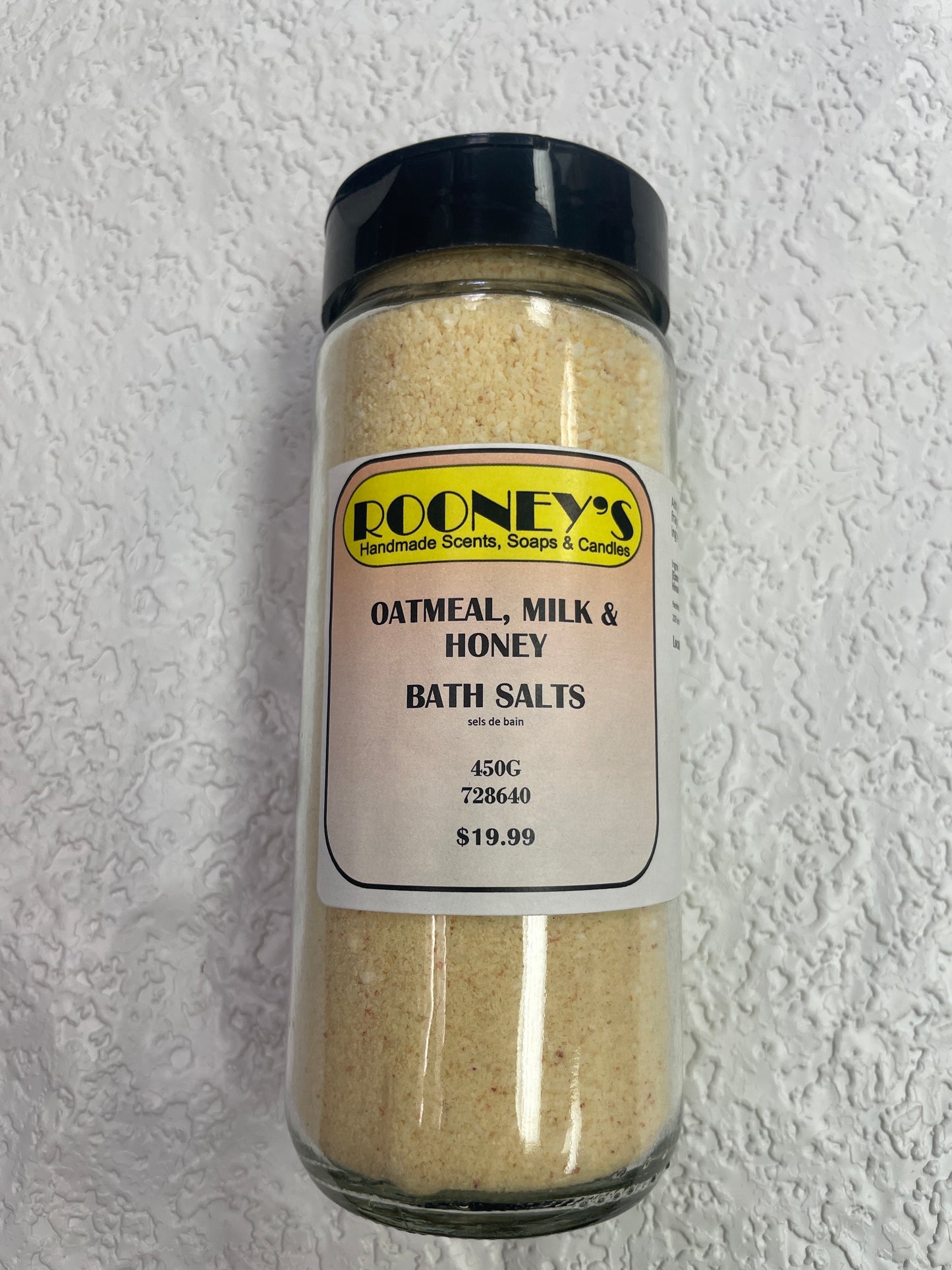 BATH SALTS OATMEAL, MILK & HONEY