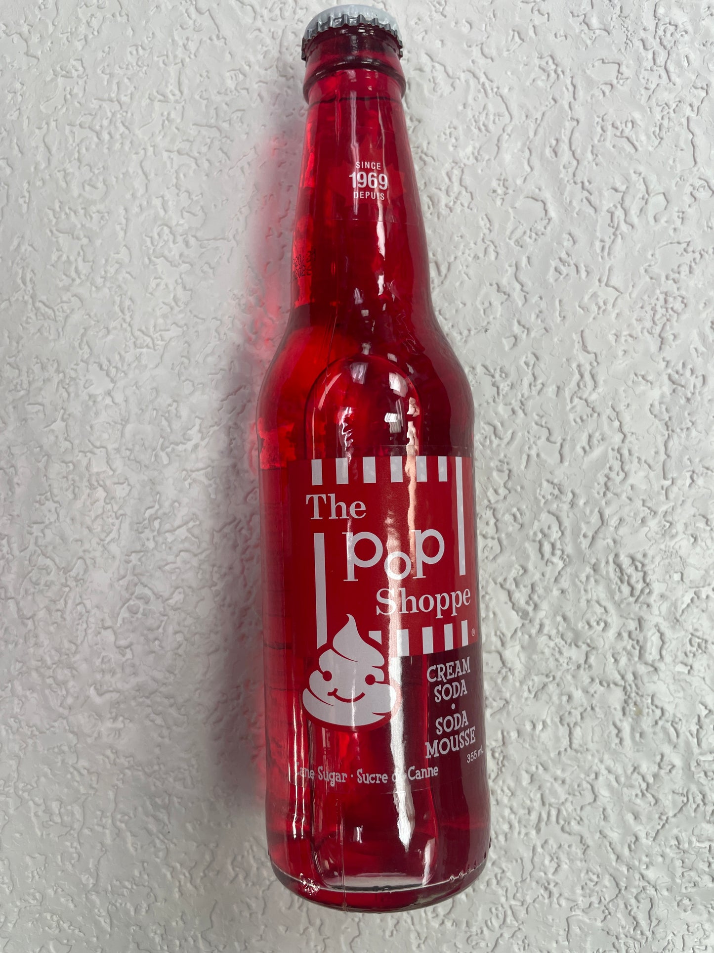 THE POP SHOPPE CREAM SODA BOTTLE