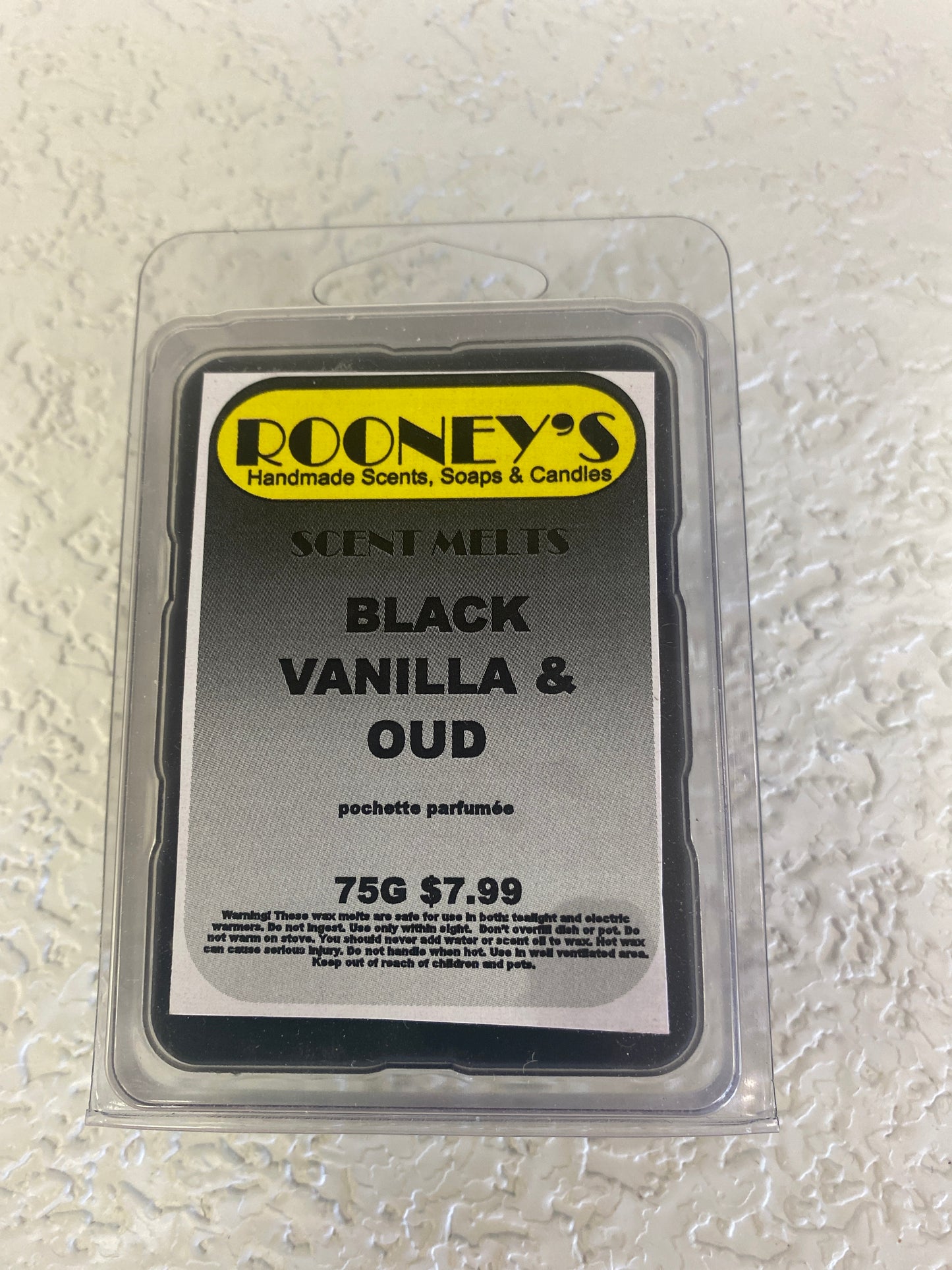 BLACK VANILLA & OUD SCENT MELTS