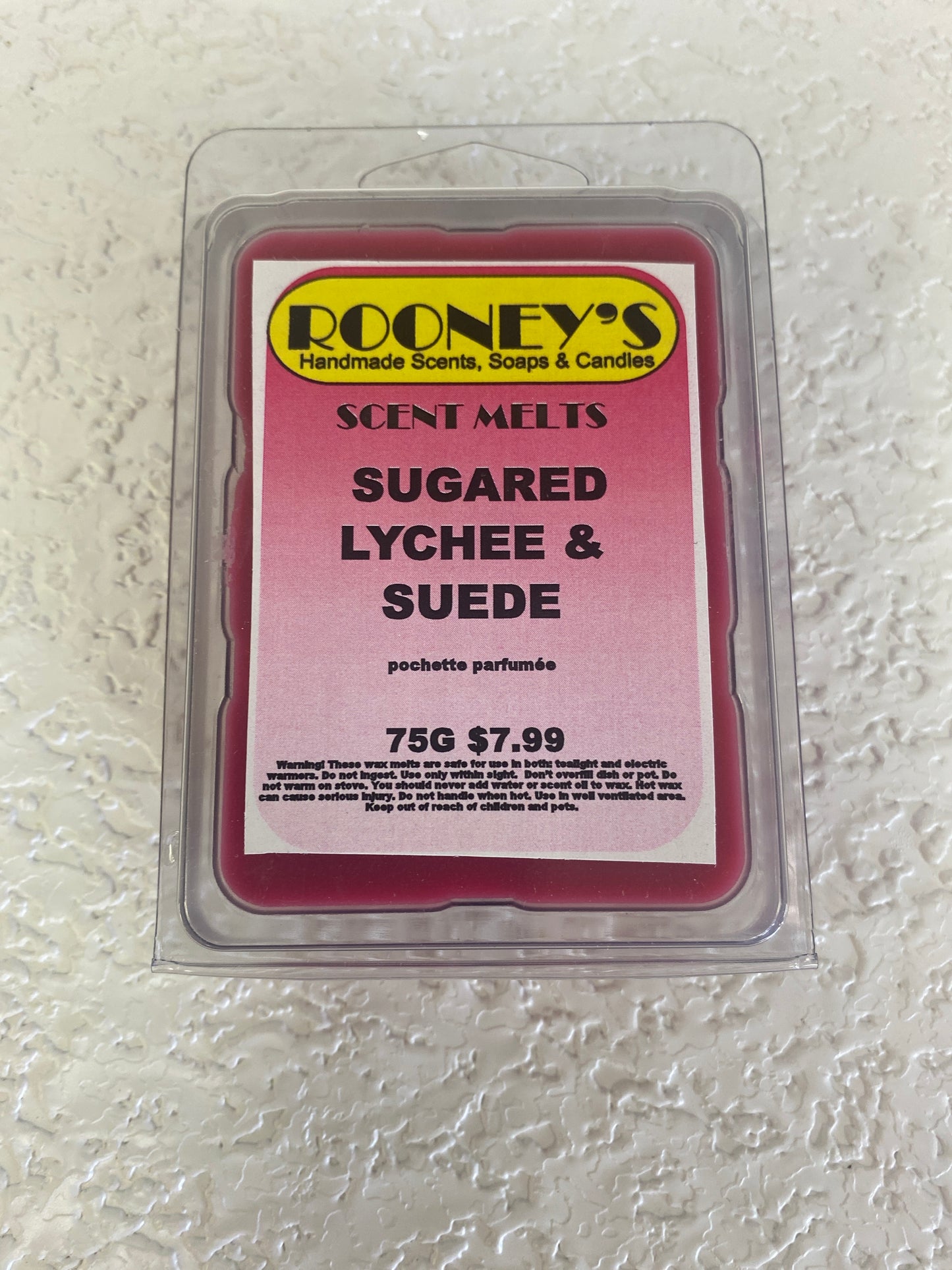 SUGARED LYCHEE & SUEDE SCENT MELTS