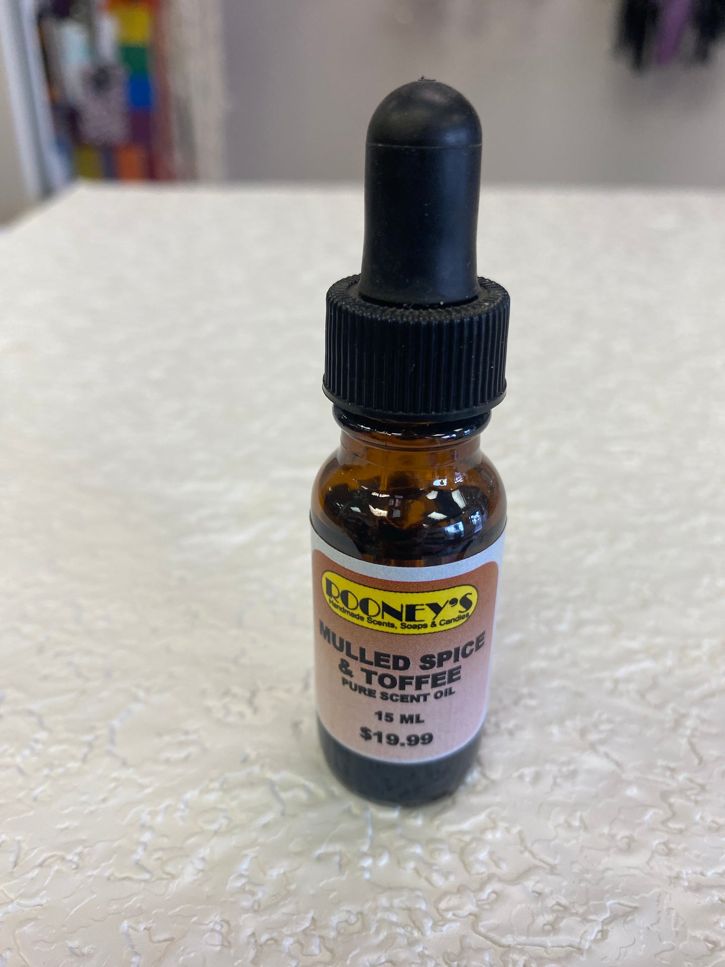 MULLED SPICE & TOFFEE SCENT OIL 15ML