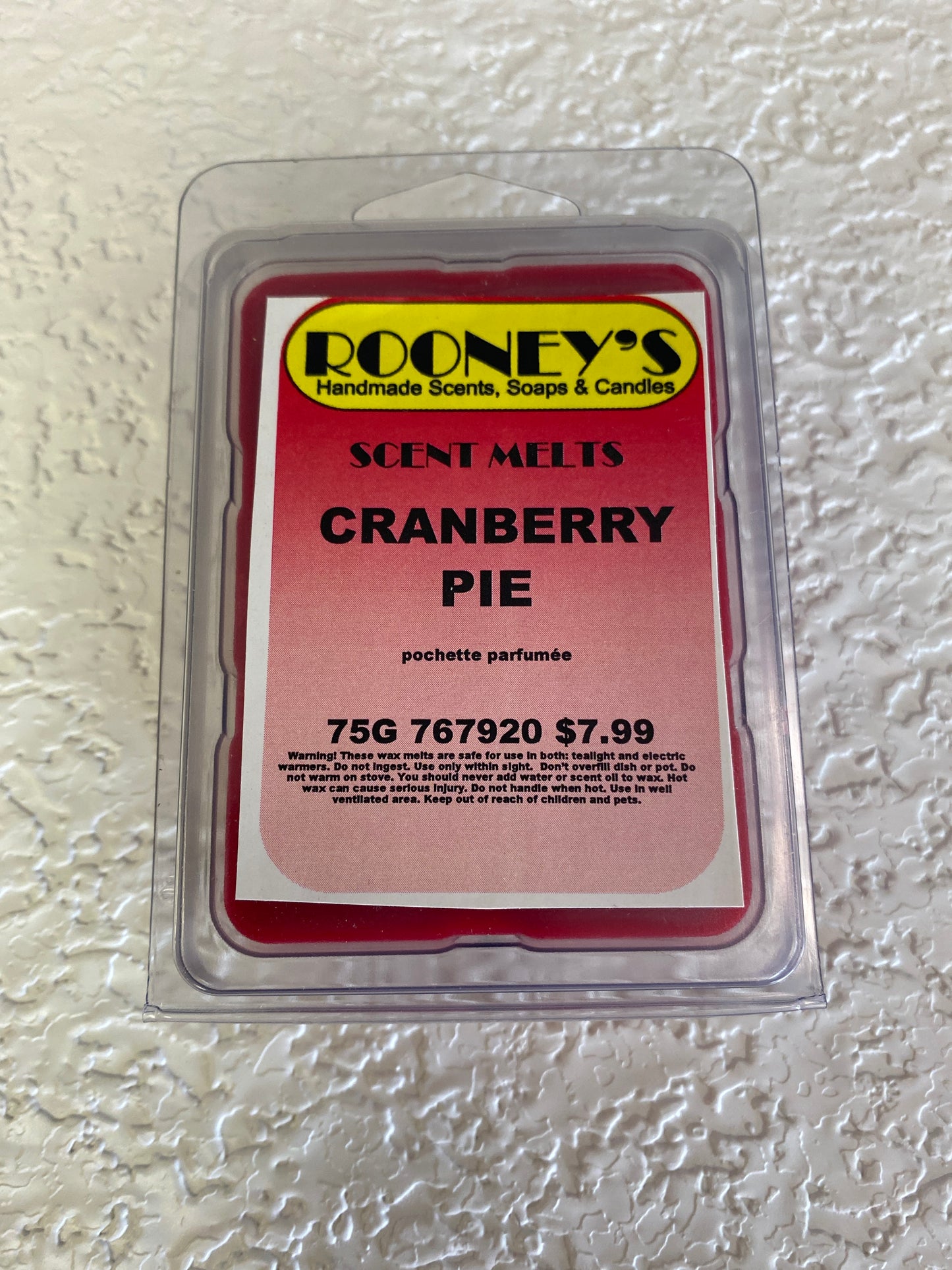 CRANBERRY PIE SCENT MELT