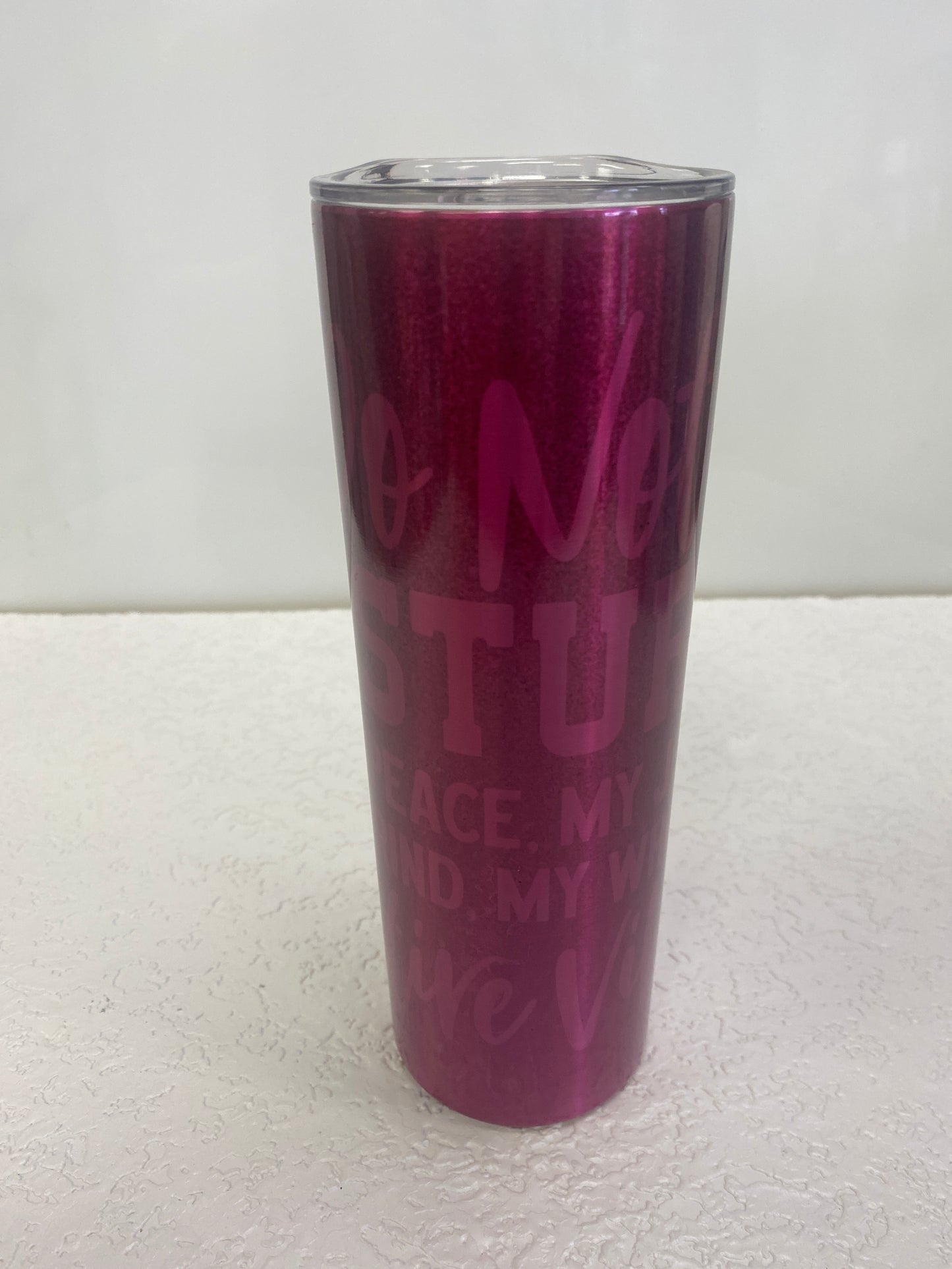 DO NOT DISTURB TUMBLER