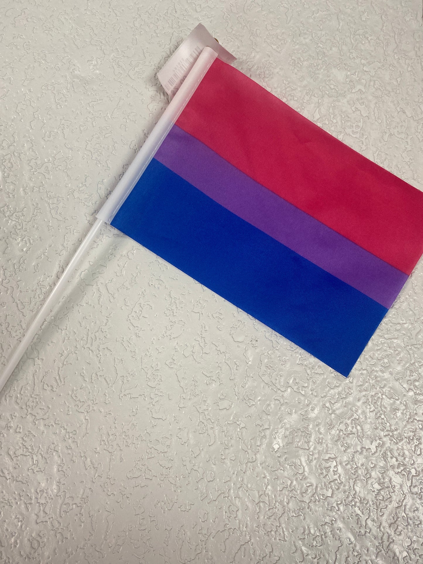 BI PRIDE HAND FLAG