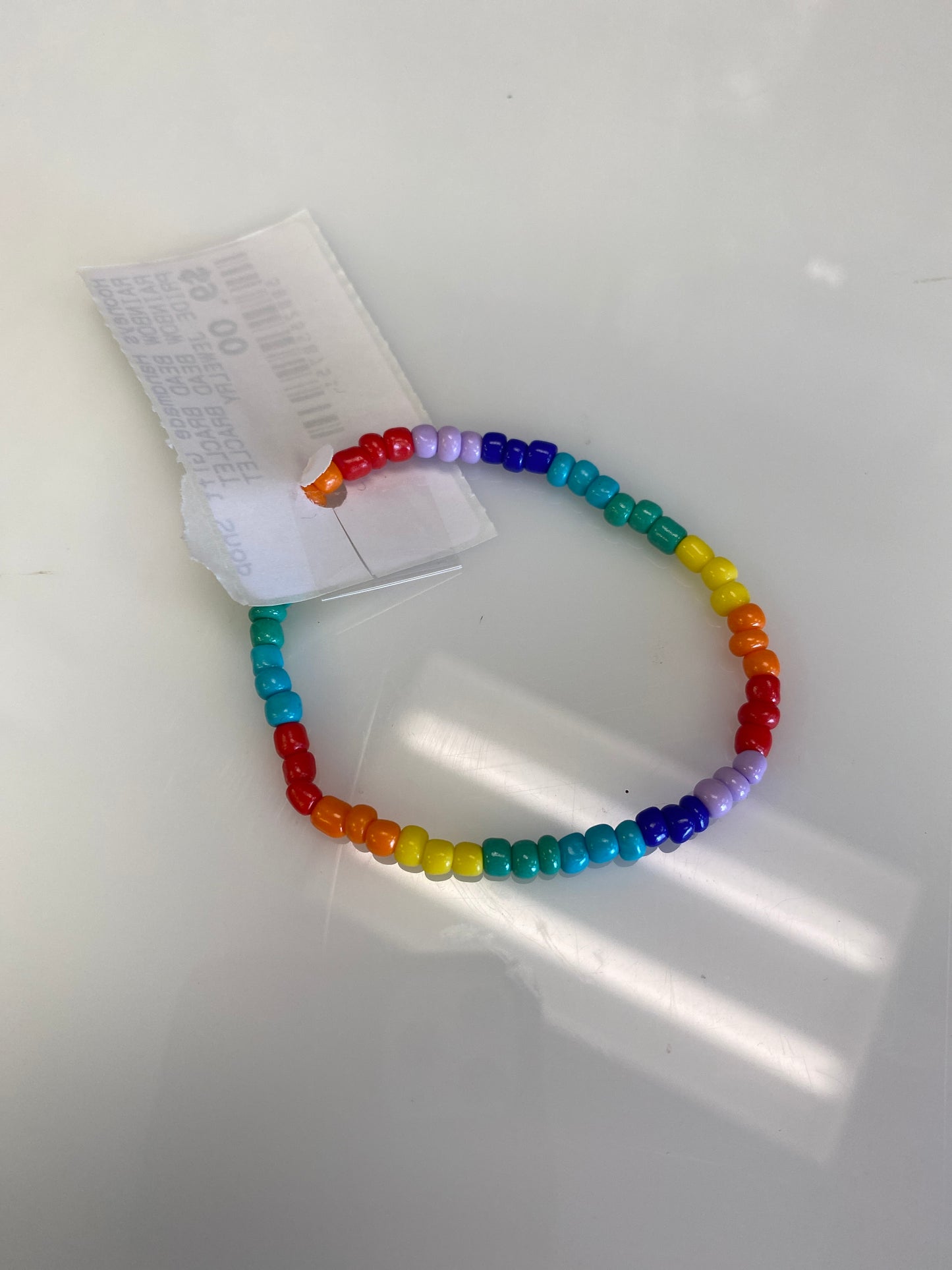 RAINBOW BEAD BRACLET