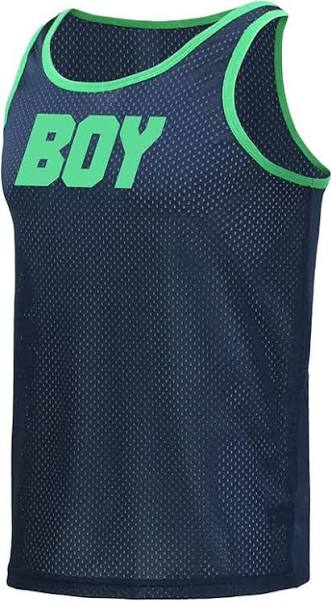 GRUFF PUP BOY AIR TANK GREEN BLACK