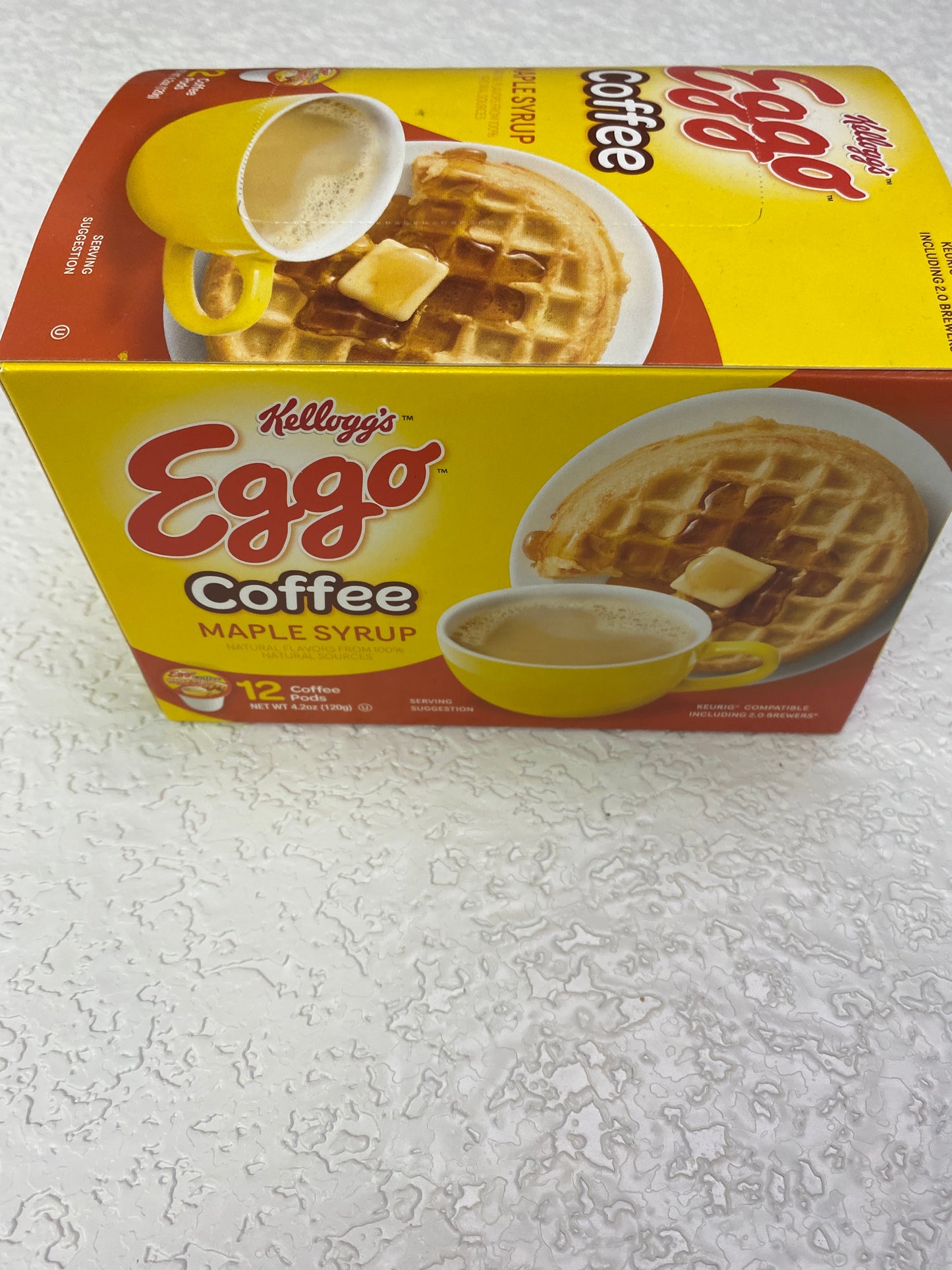 EGGO COFFEE MAPLE SYRUP 12 COFFEE PODS