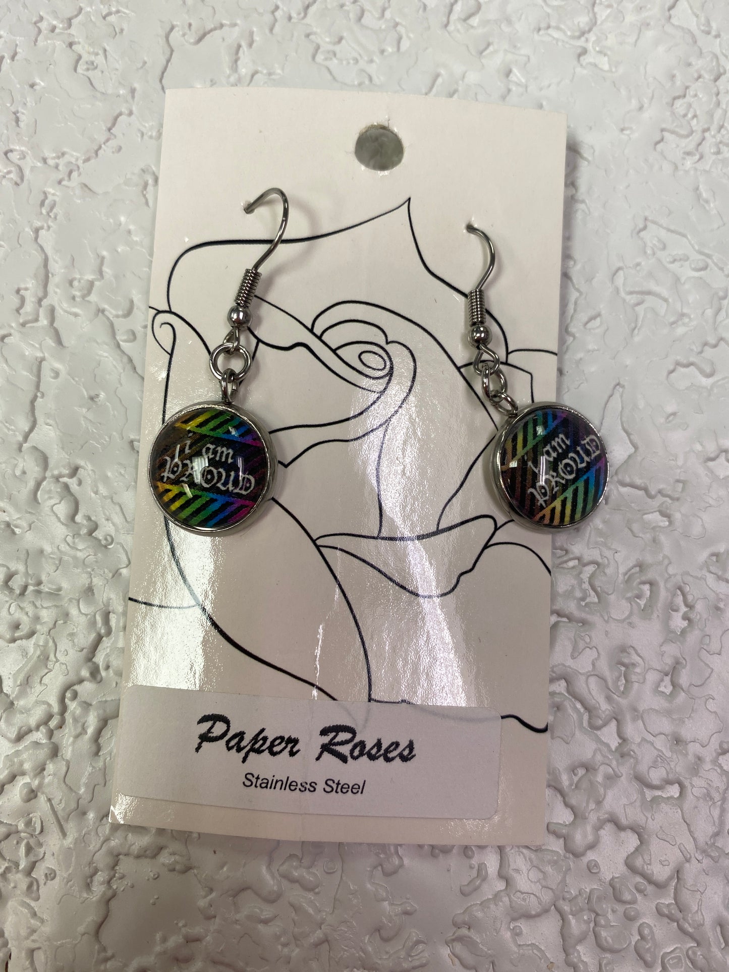 I AM PROUD EARRINGS