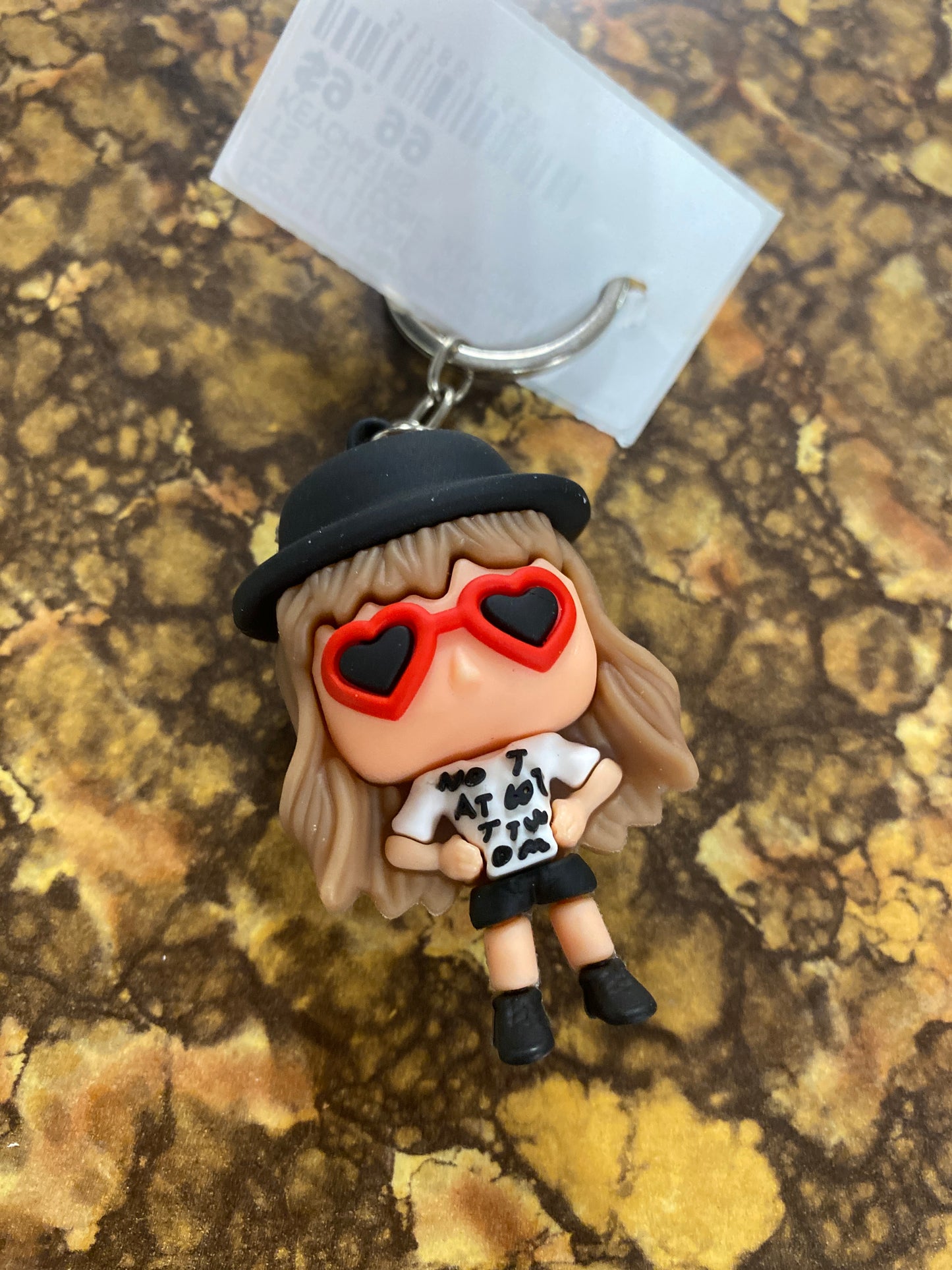 TS SILICONE KEYCHAIN