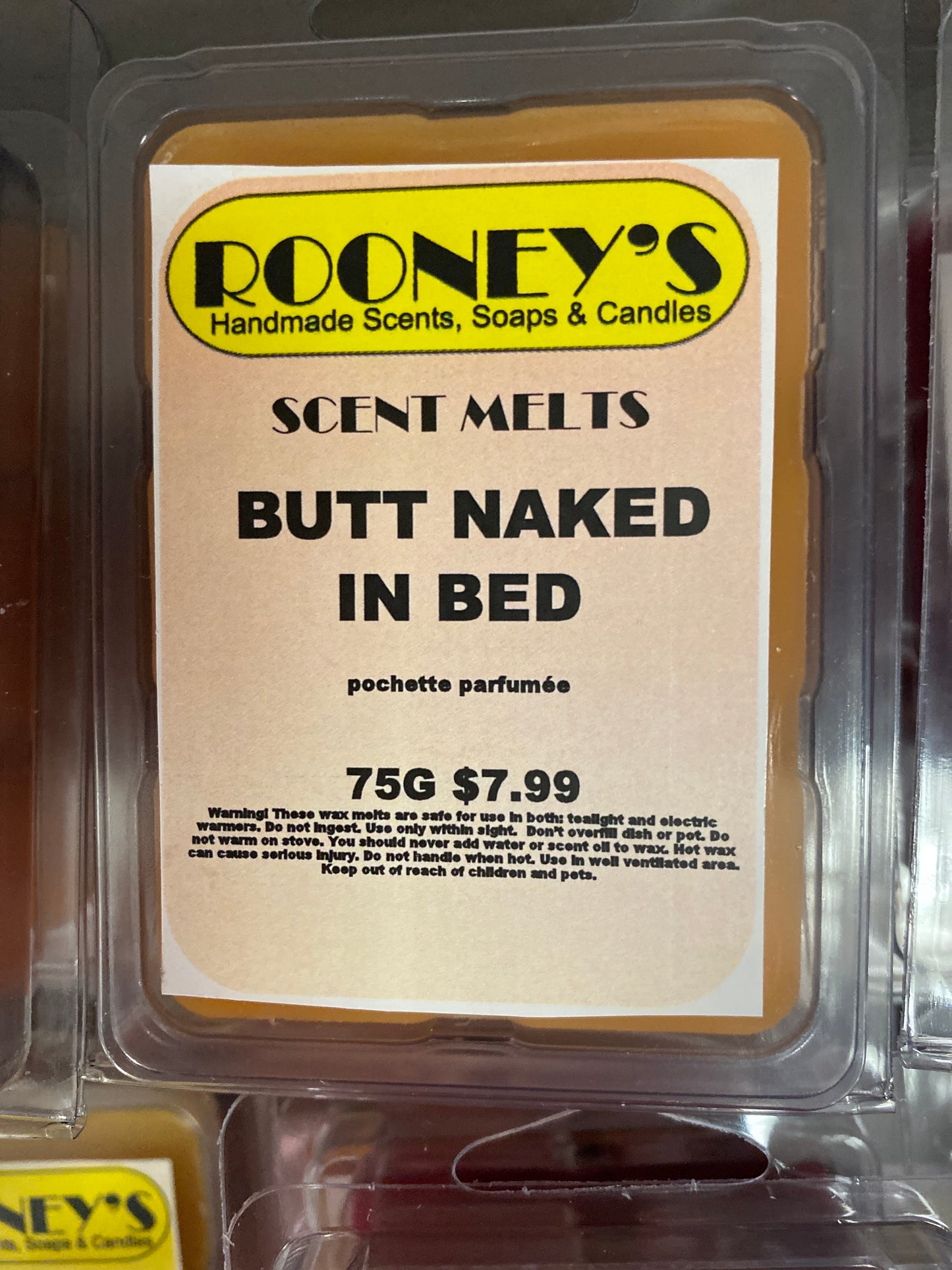 BUTT NAKED IN BED SCENT MELT