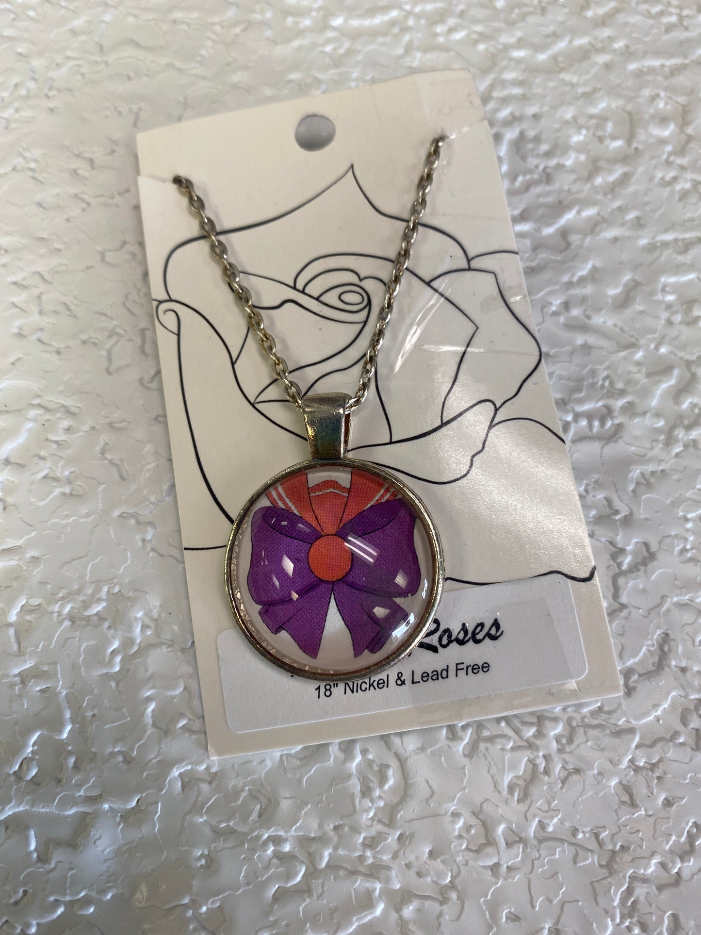 SAILOR MARS SILVER NECKLACE