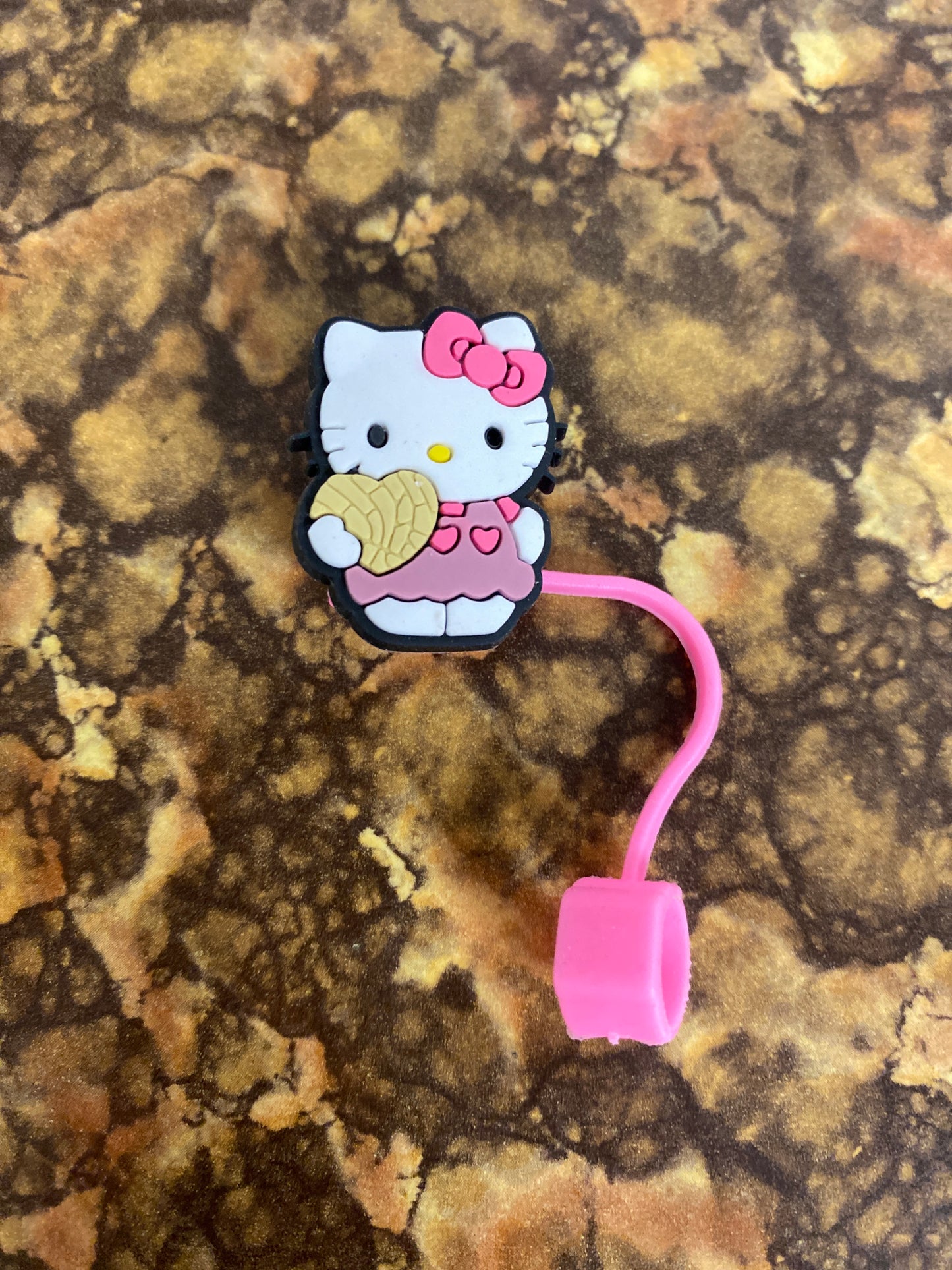 HELLO KITTY STRAW COVER