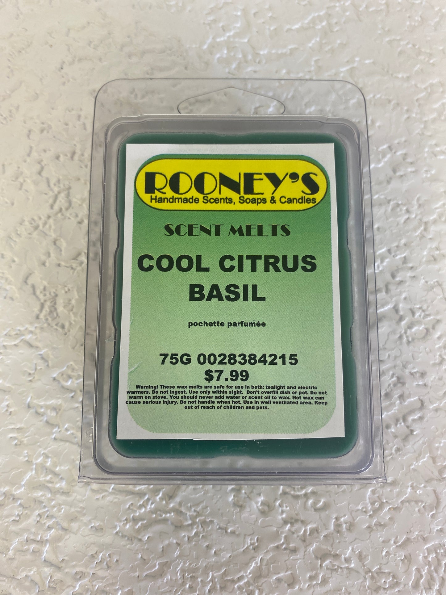 SCENT MELT COOL CITRUS BASIL