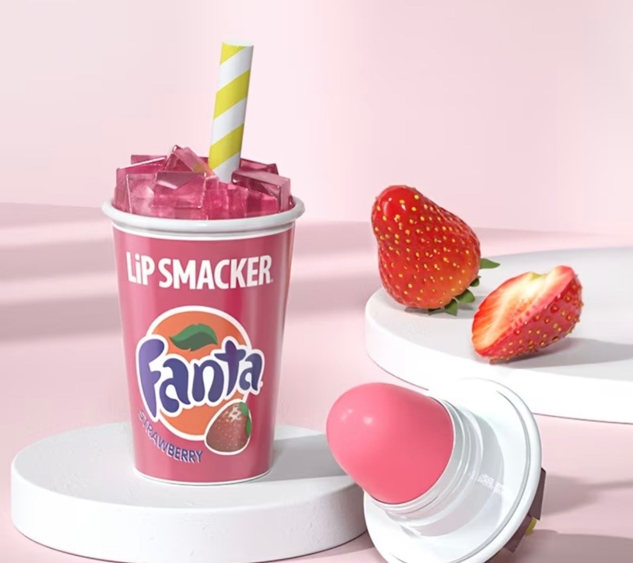 STRAWBERRY FANTA LIP BALM