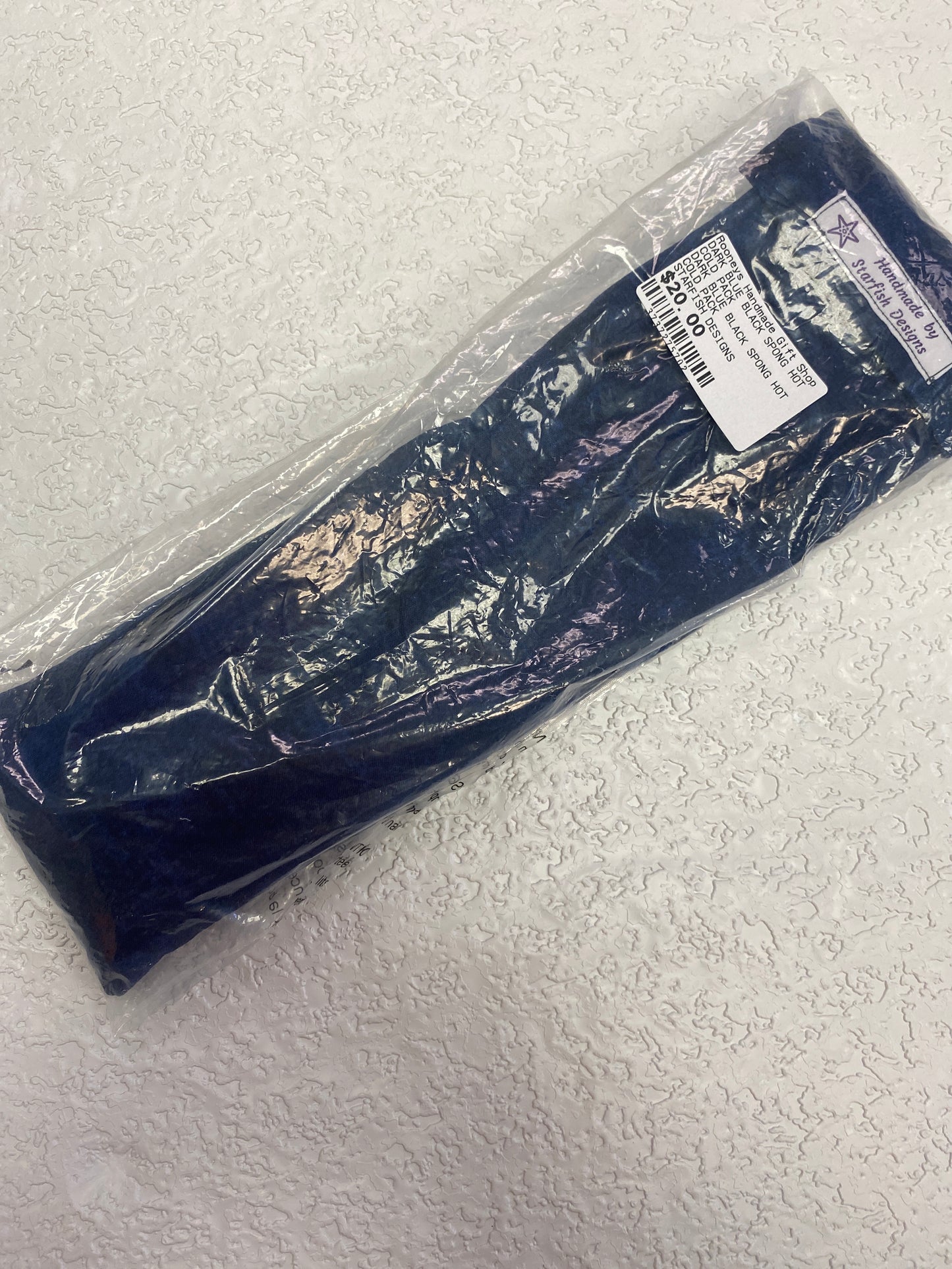 DARK BLUE BLACK SPONG HOT COLD PACK