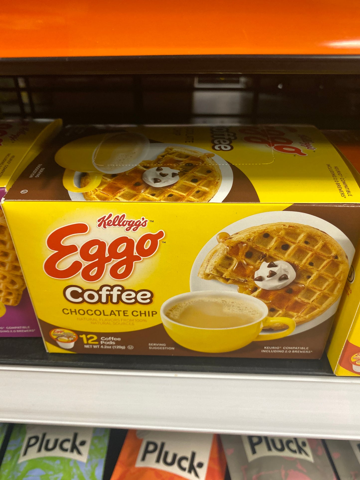 EGGO COFFEE CHOCOLATE CHIP 12 COFFEE PODS