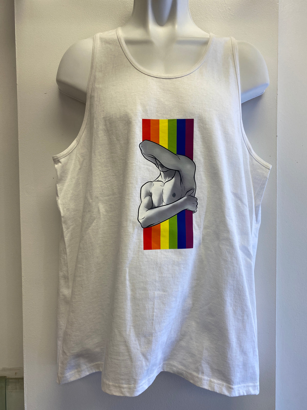 LOVE IS LOVE SHIRT WHITE ADULT