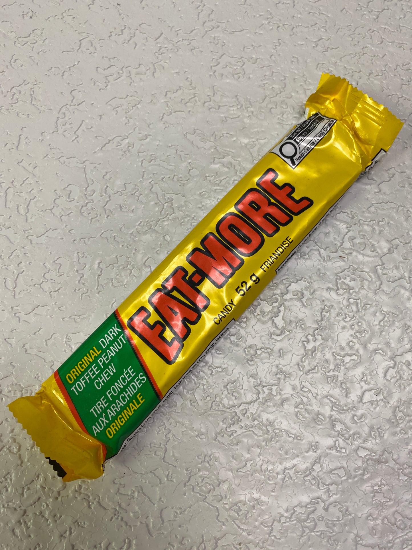 EAT MORE CANDY BAR 52G