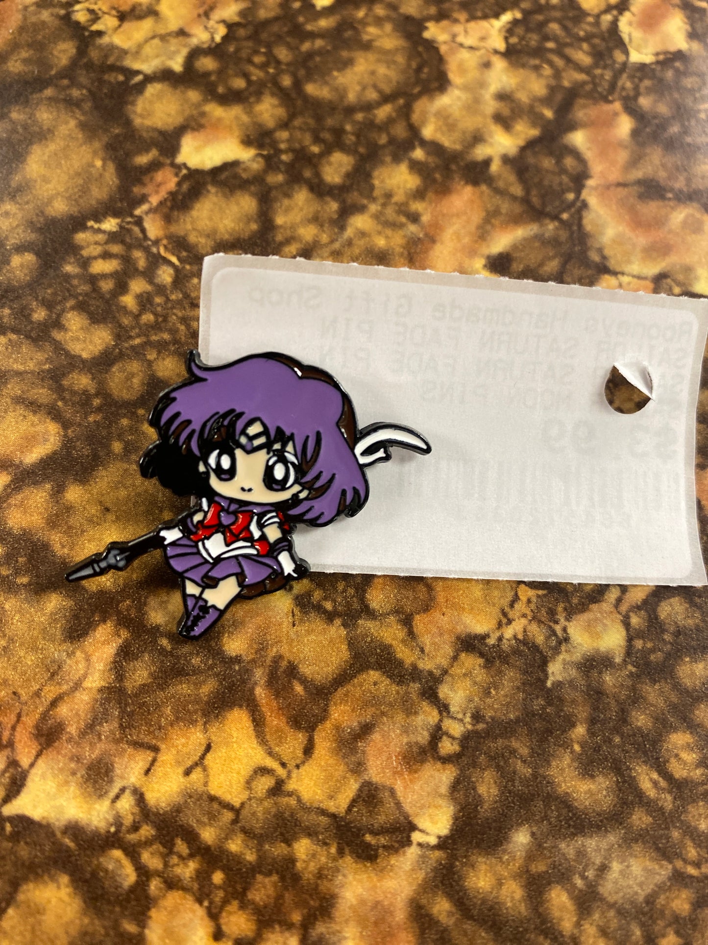 SAILOR SATURN FADE PIN