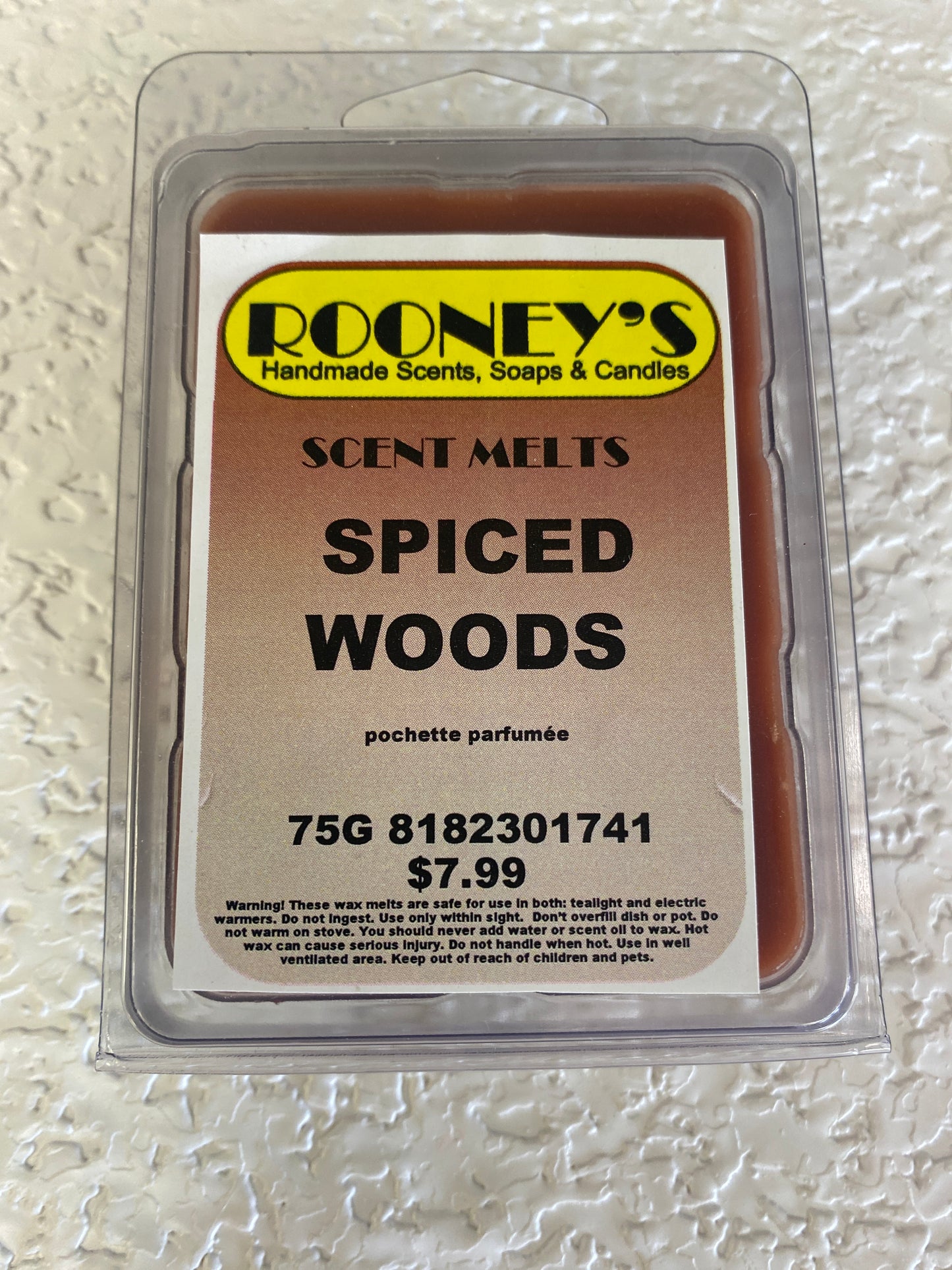 SCENT MELT SPICED WOODS