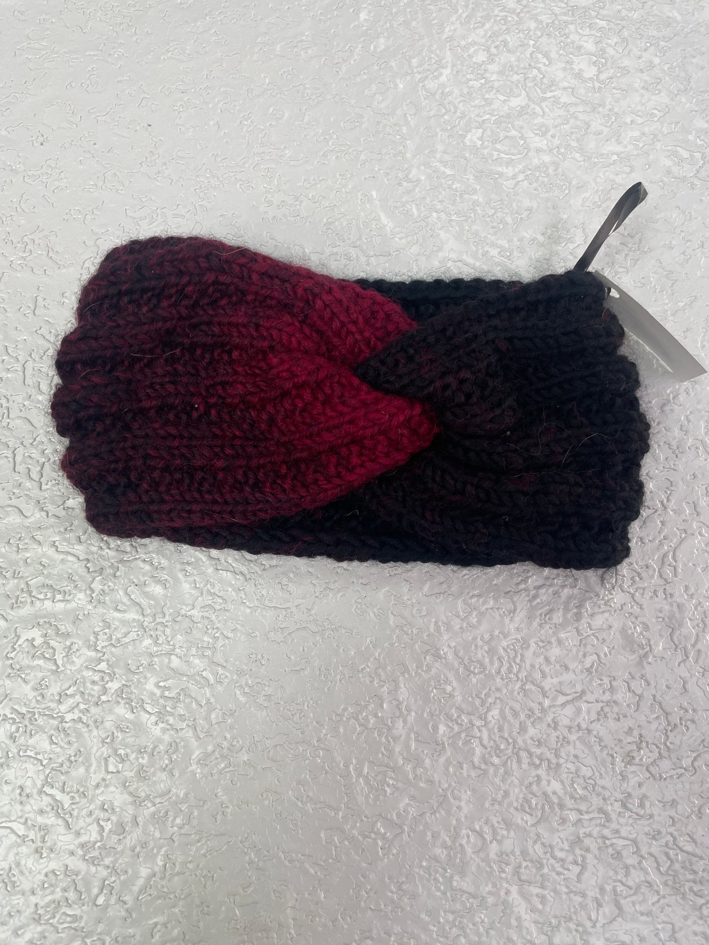 HEAD BAND BLACK RED