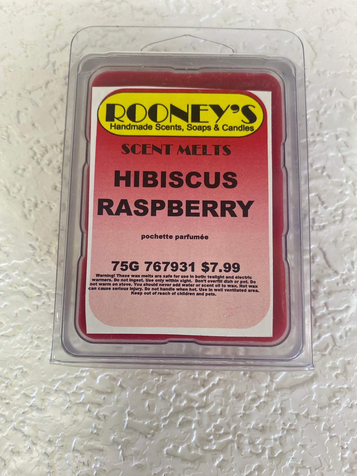 HIBISCUS RASPBERRY SCENT MELT