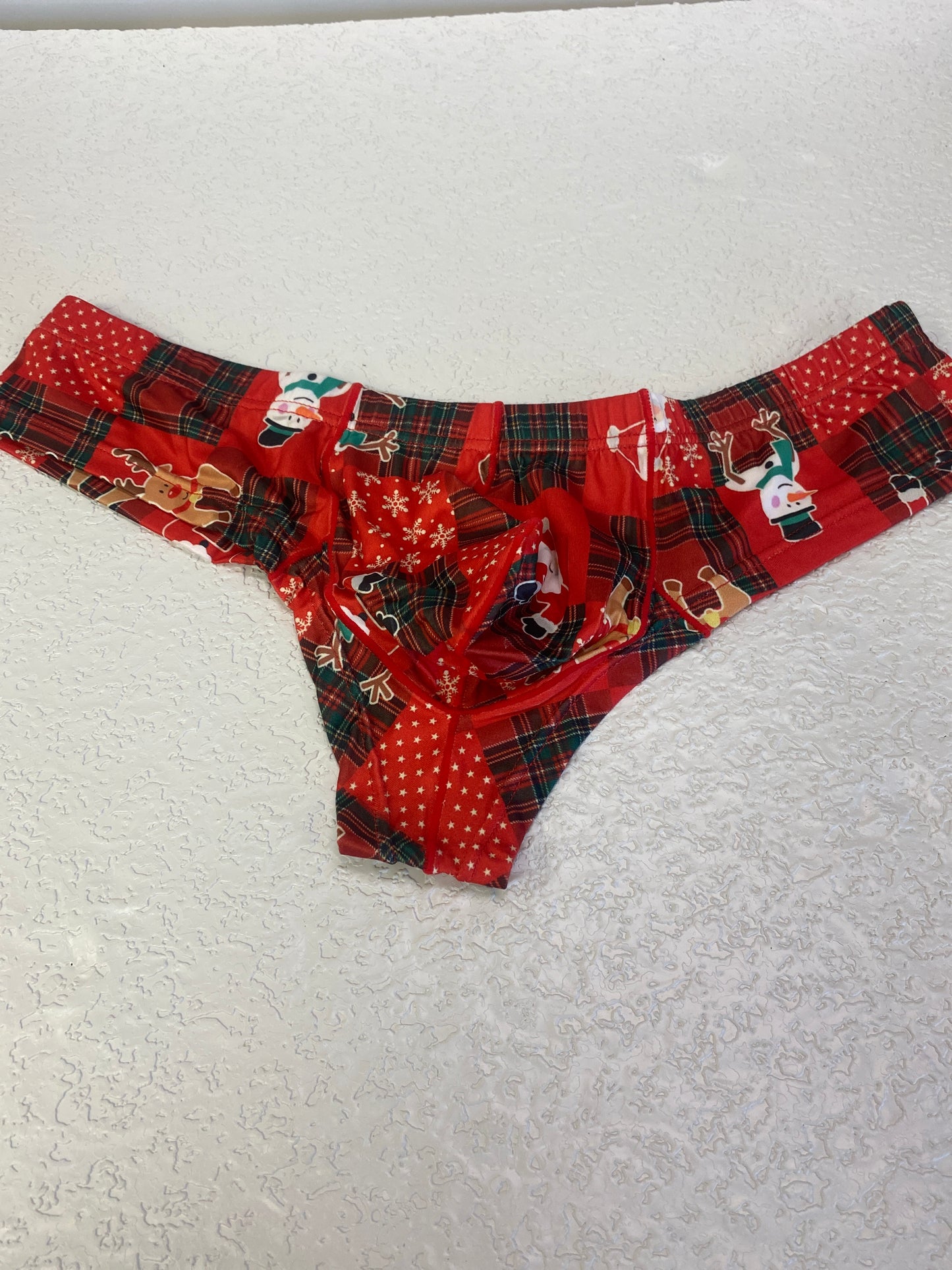 FESTIVE MENS CHRISTMAS UNDERWEAR XL