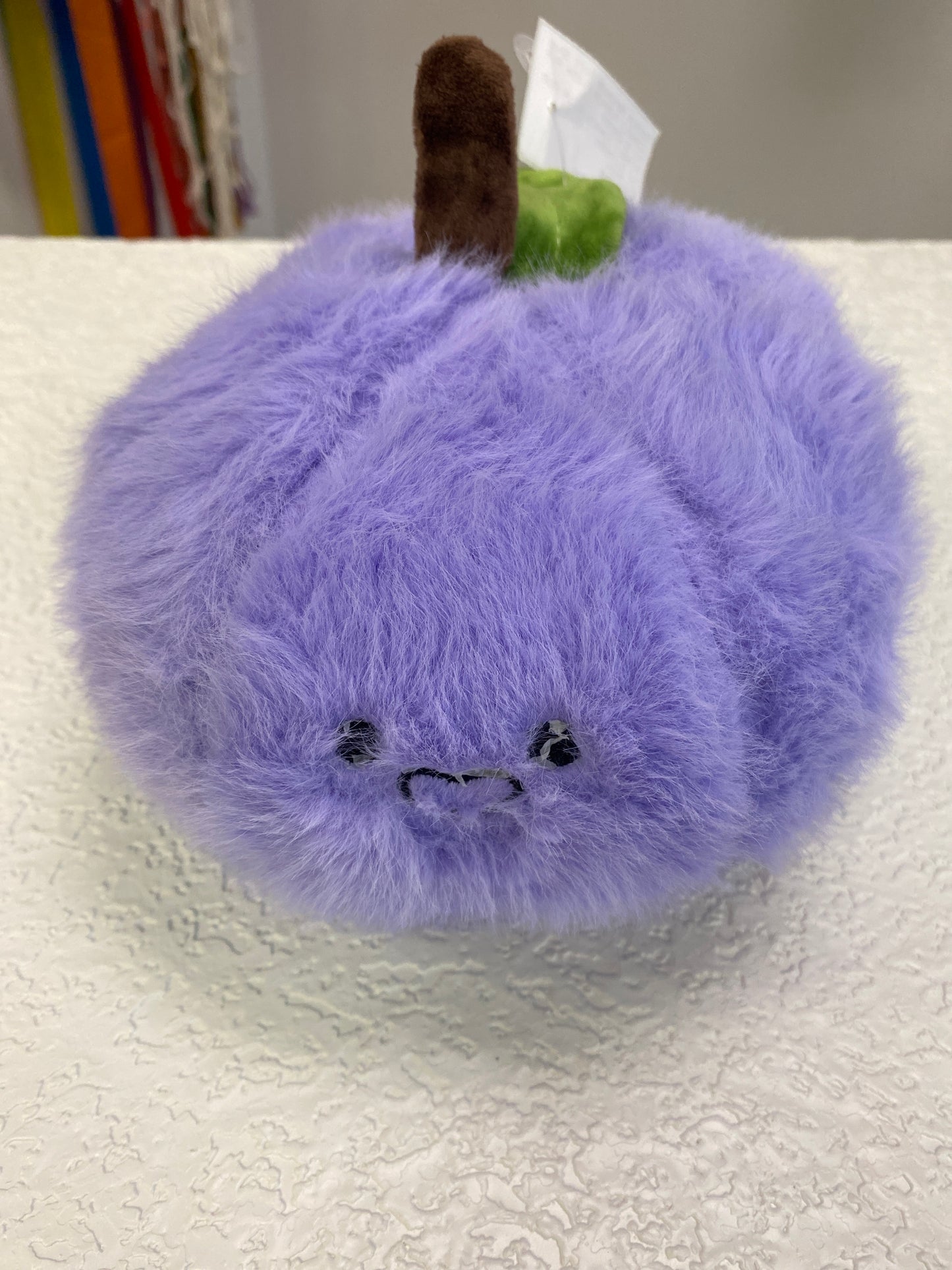 ADORABLE PUMPKIN PLUSH PURPLE BLUEBERRY