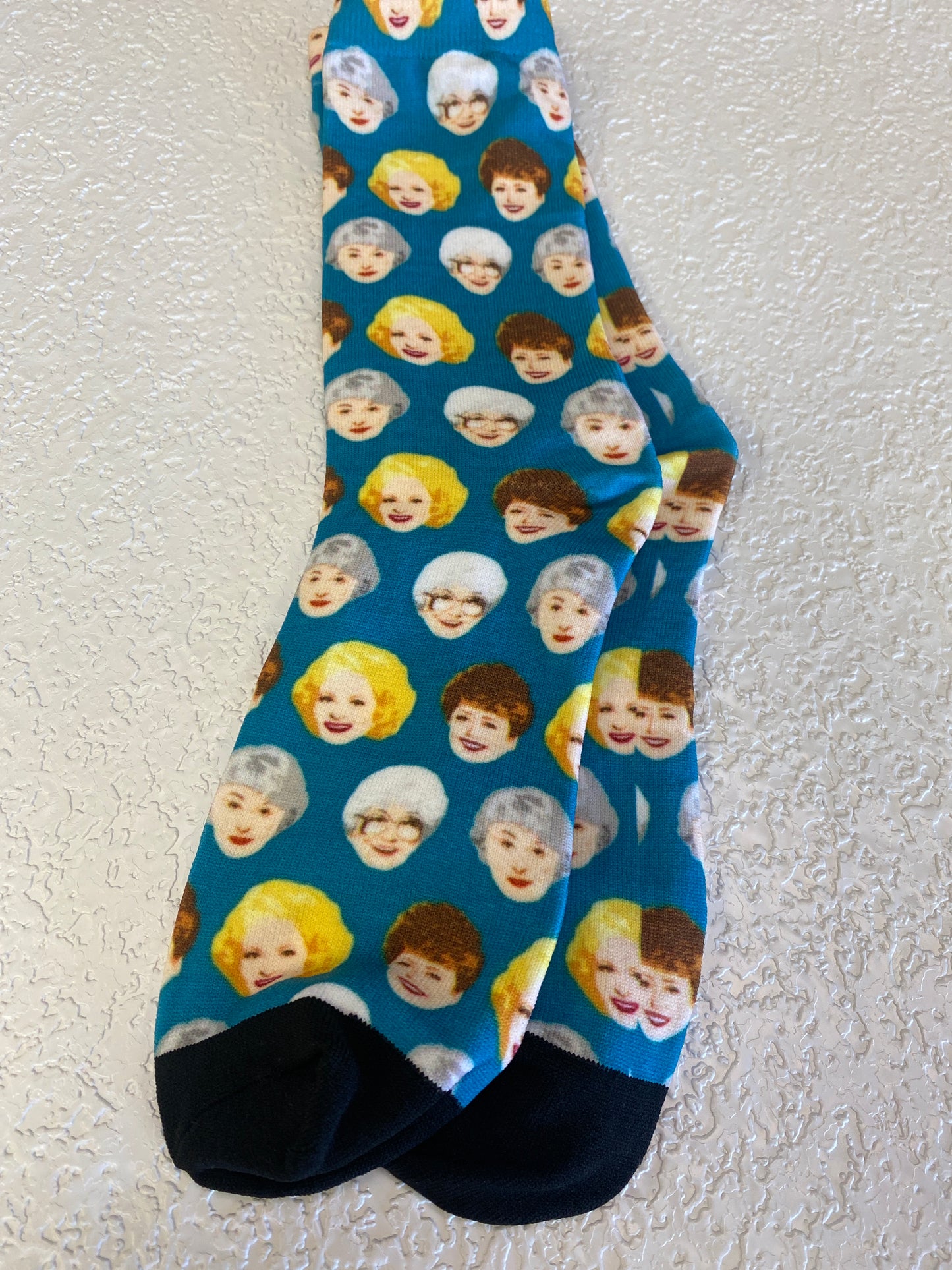 GOLDEN GIRLS TEAL SOCKS
