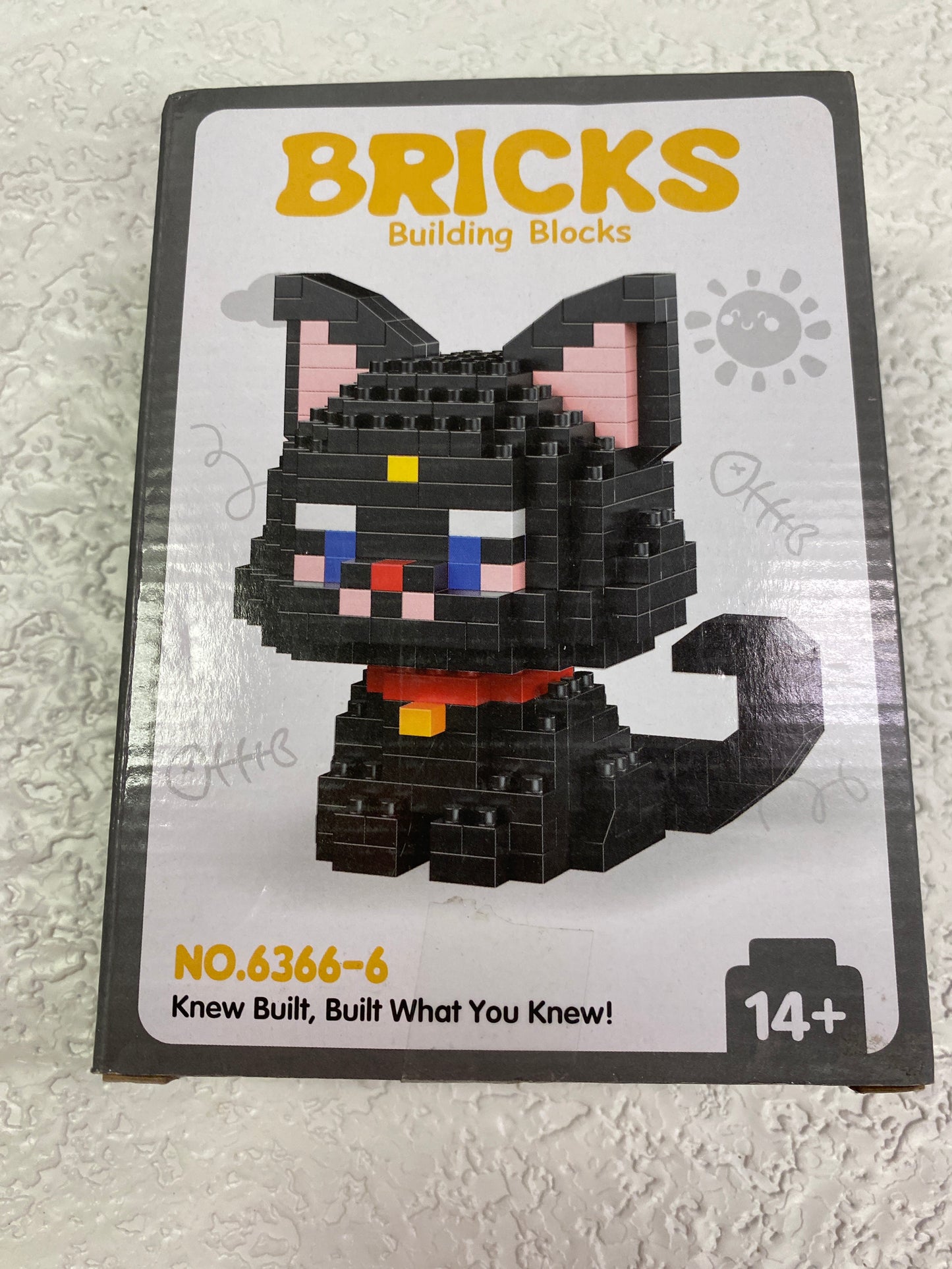 BLACK CAT BLOCK BUILDING BLOCKS
