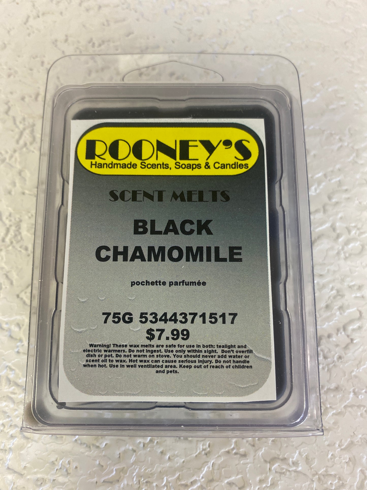 SCENT MELT BLACK CHAMOMILE