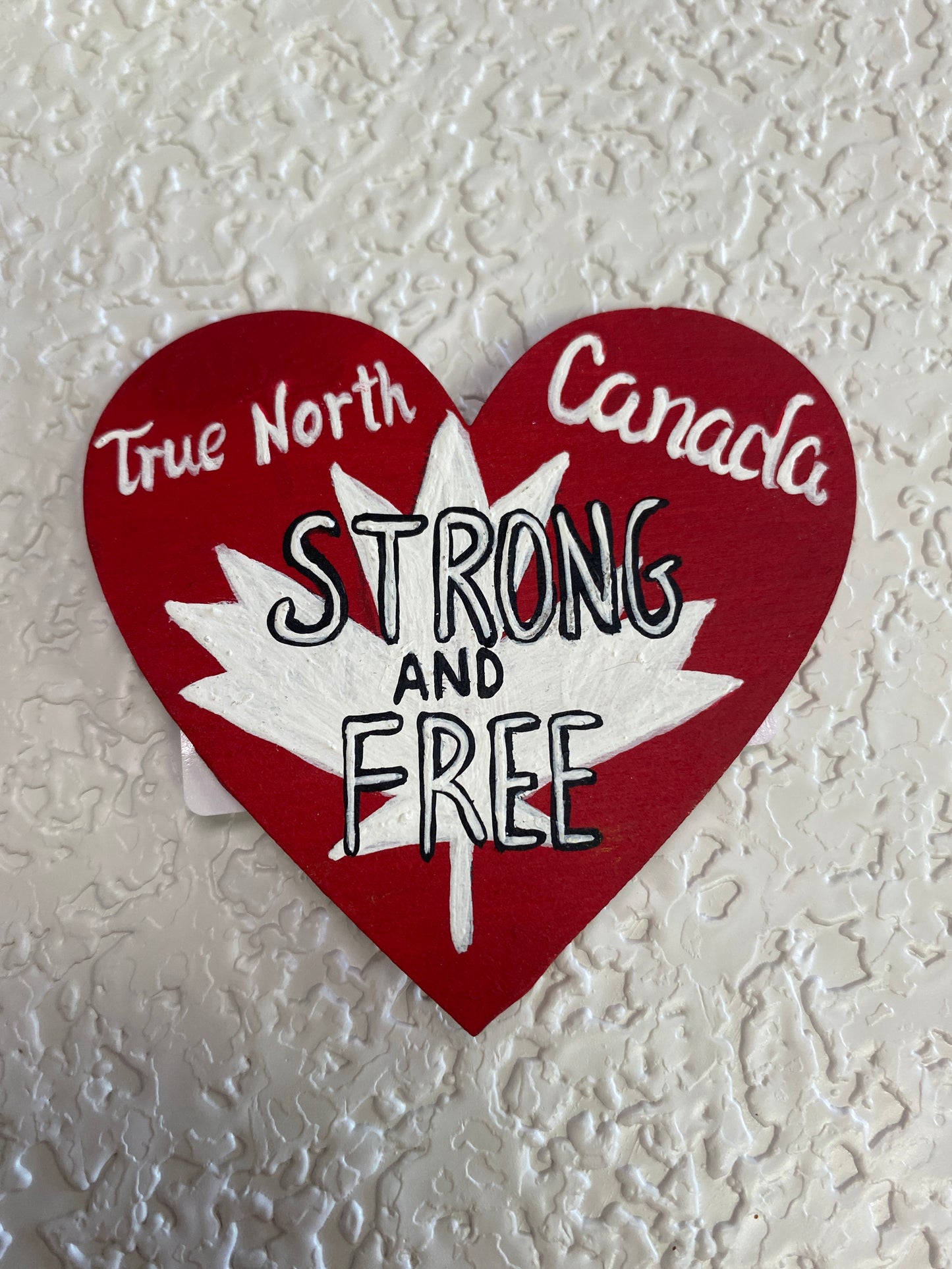 MAGNET TRUE NORTH CANADA HEART