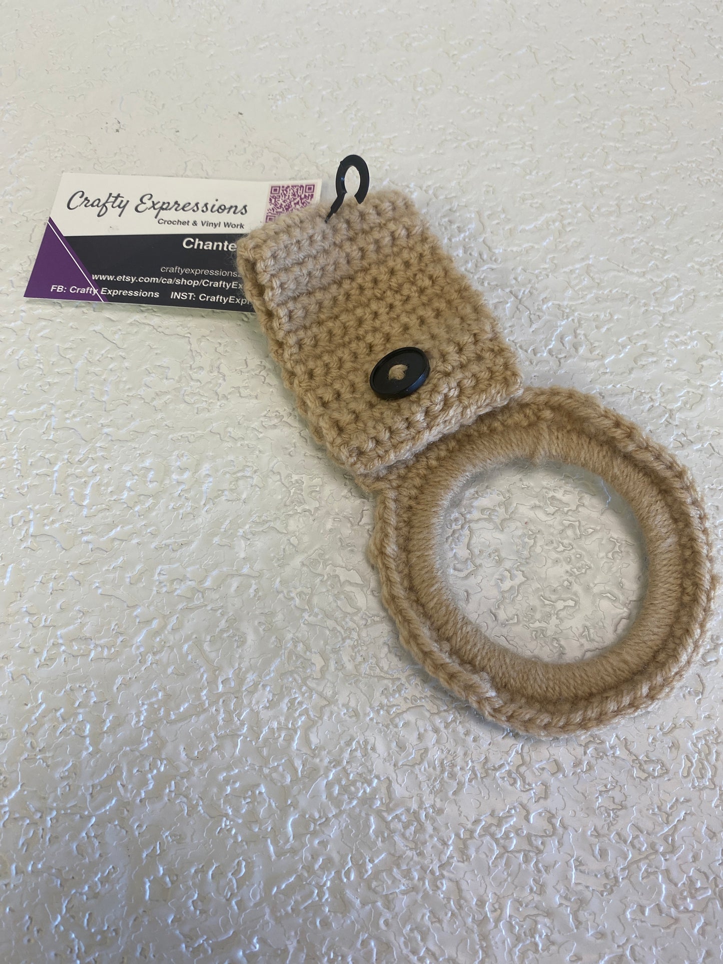 TEATOWEL HOLDER BEIGE