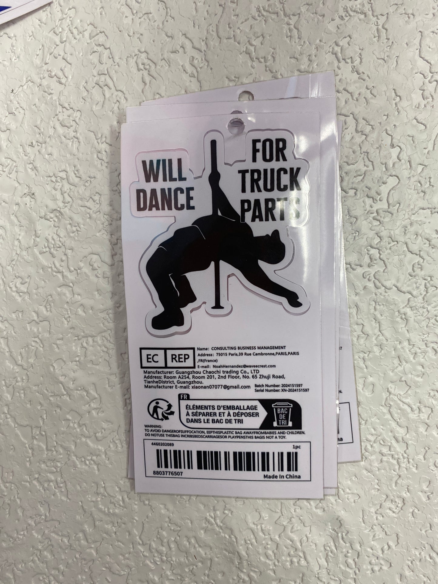 WILL DANCE VINYL DECAL